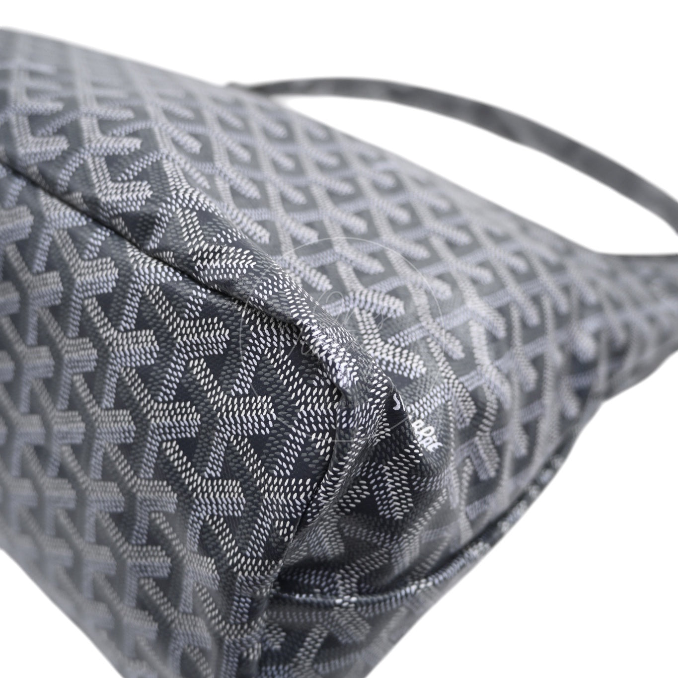 Goyard Bohème Canvas Hobo Bag SHW Grey LME-020252