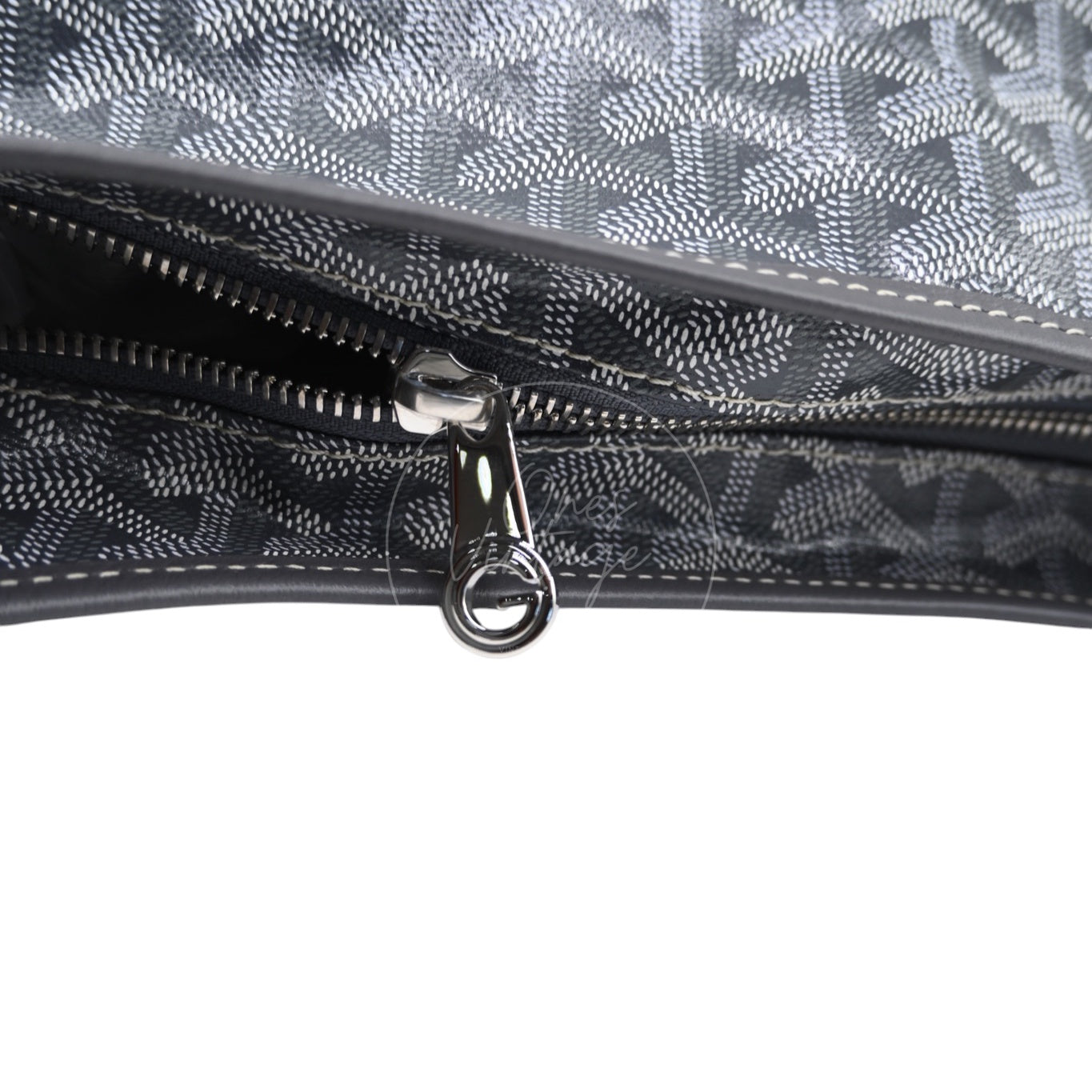 Goyard Bohème Canvas Hobo Bag SHW Grey LME-020252