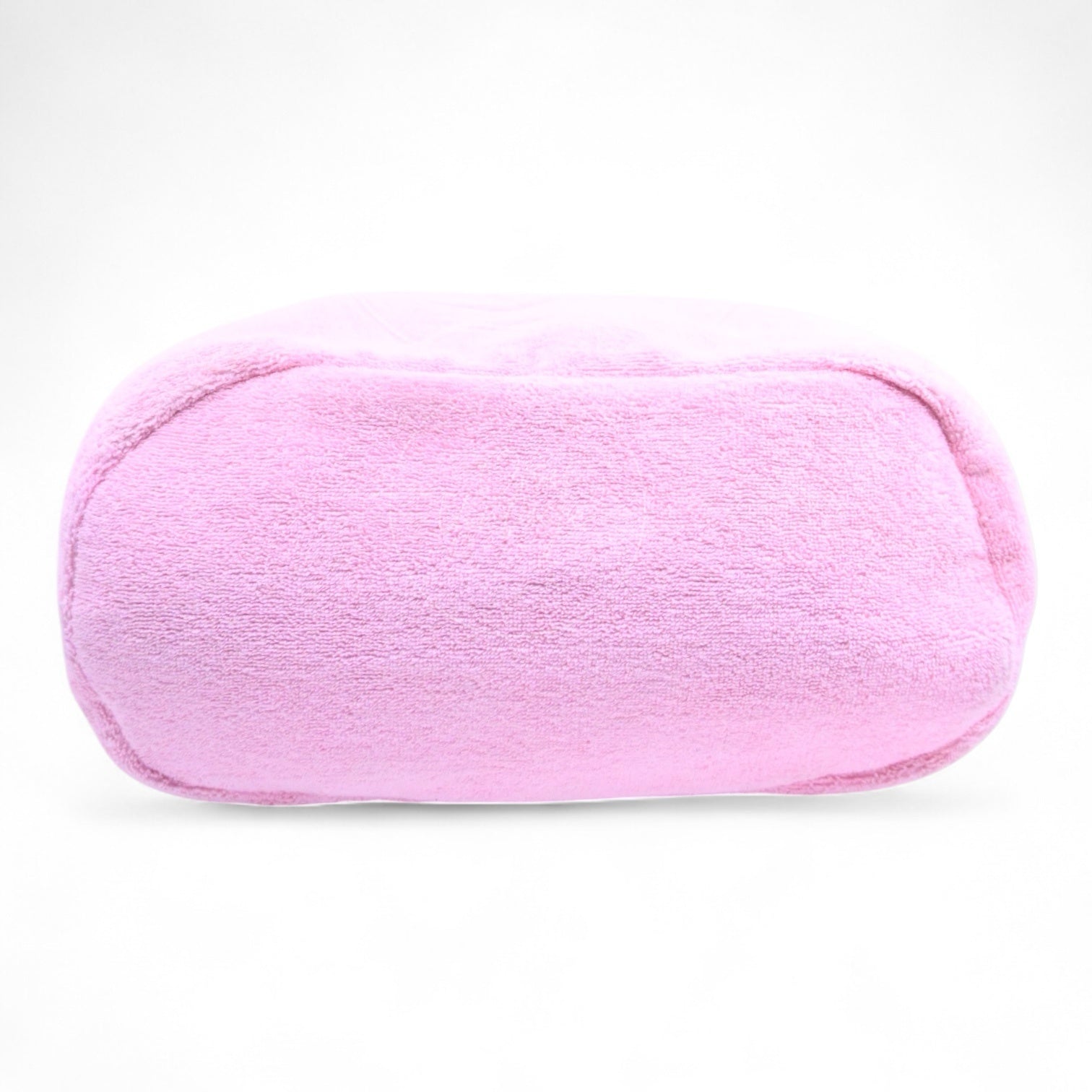 Chanel Beach Collection Towel Cotton Shoulder Bag PHW Pink 2025