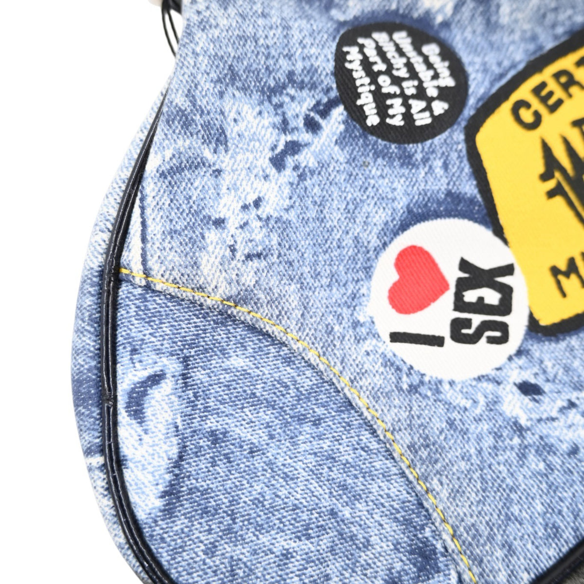 Christian Dior Denim Saddle Bag 2001