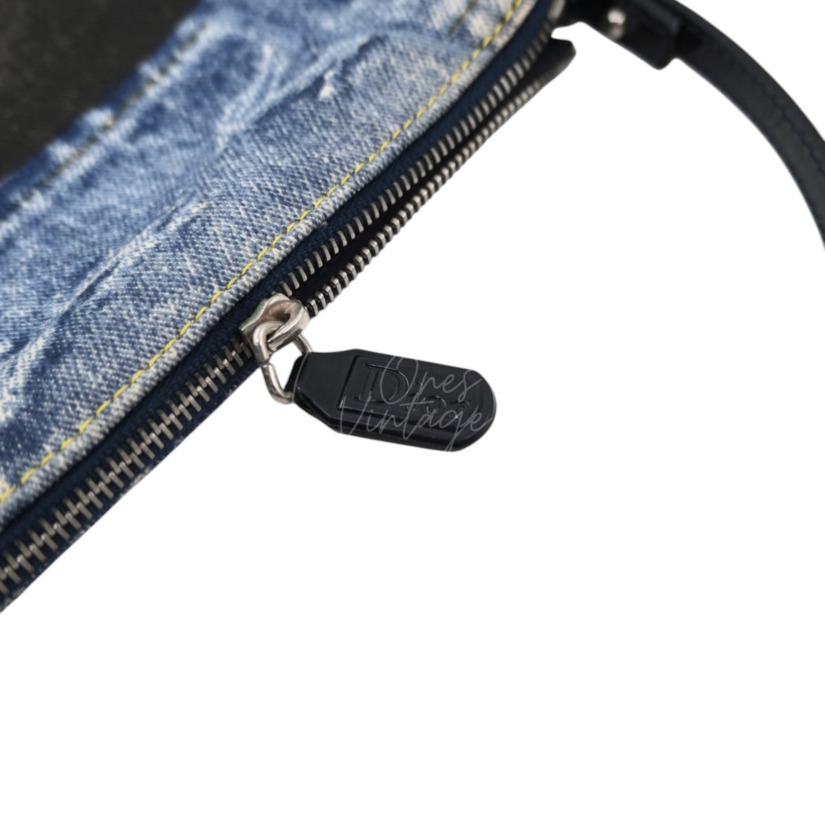 Christian Dior Denim Saddle Bag 2001