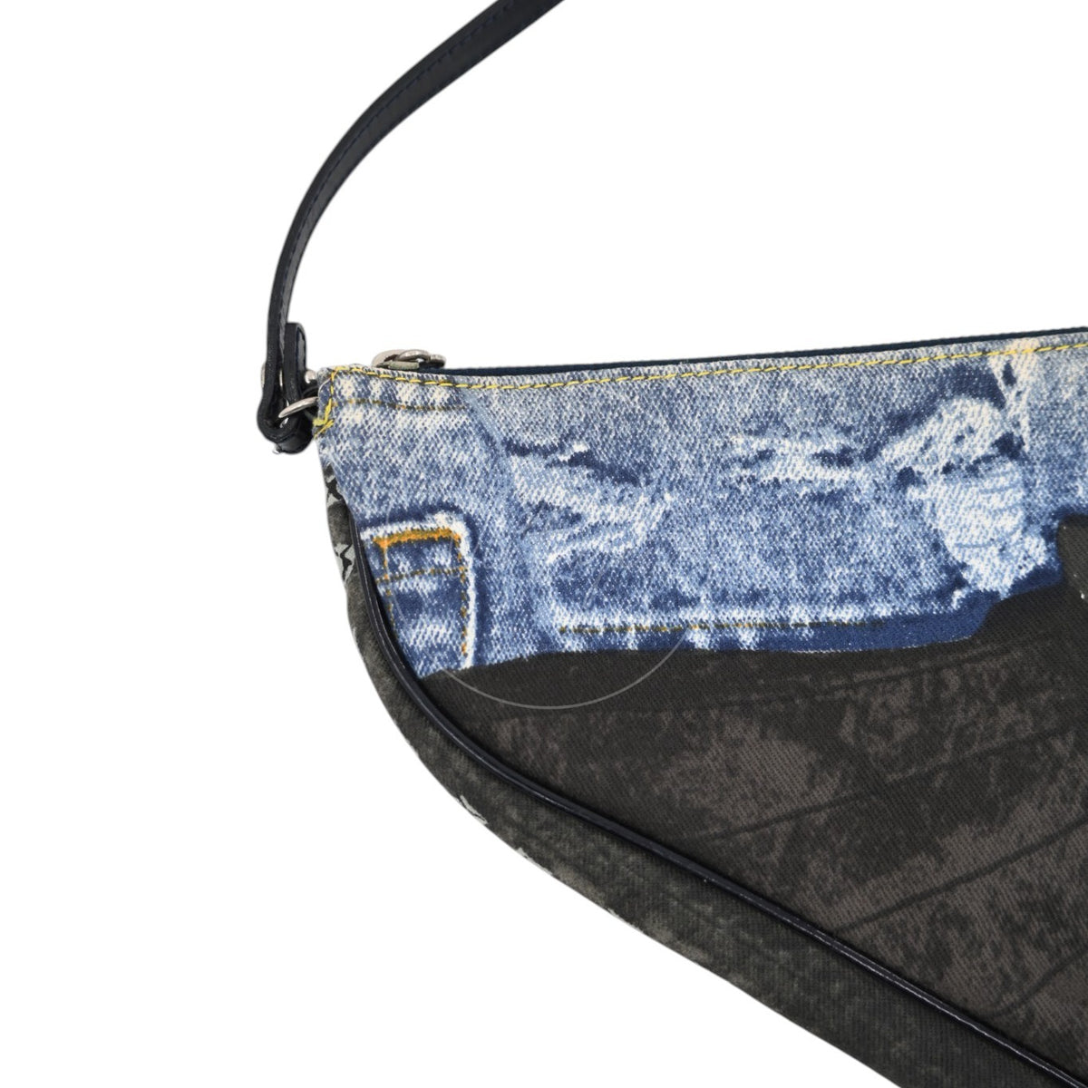 Christian Dior Denim Saddle Bag 2001
