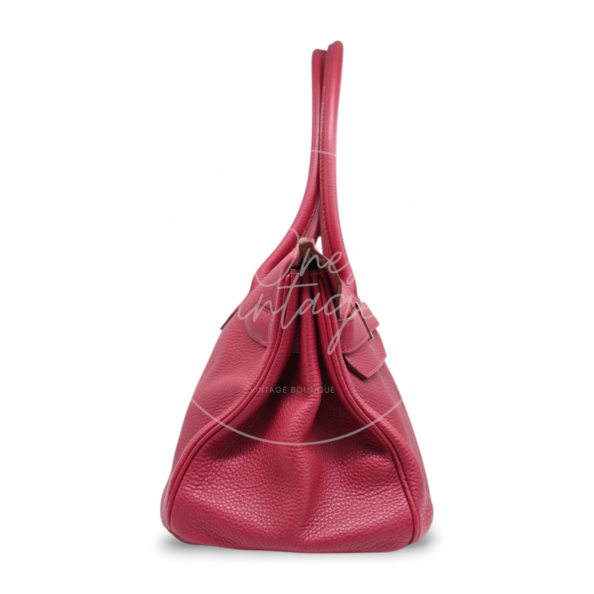 Hermès JPG Shoulder Birkin 42 PHW Rubis Square O