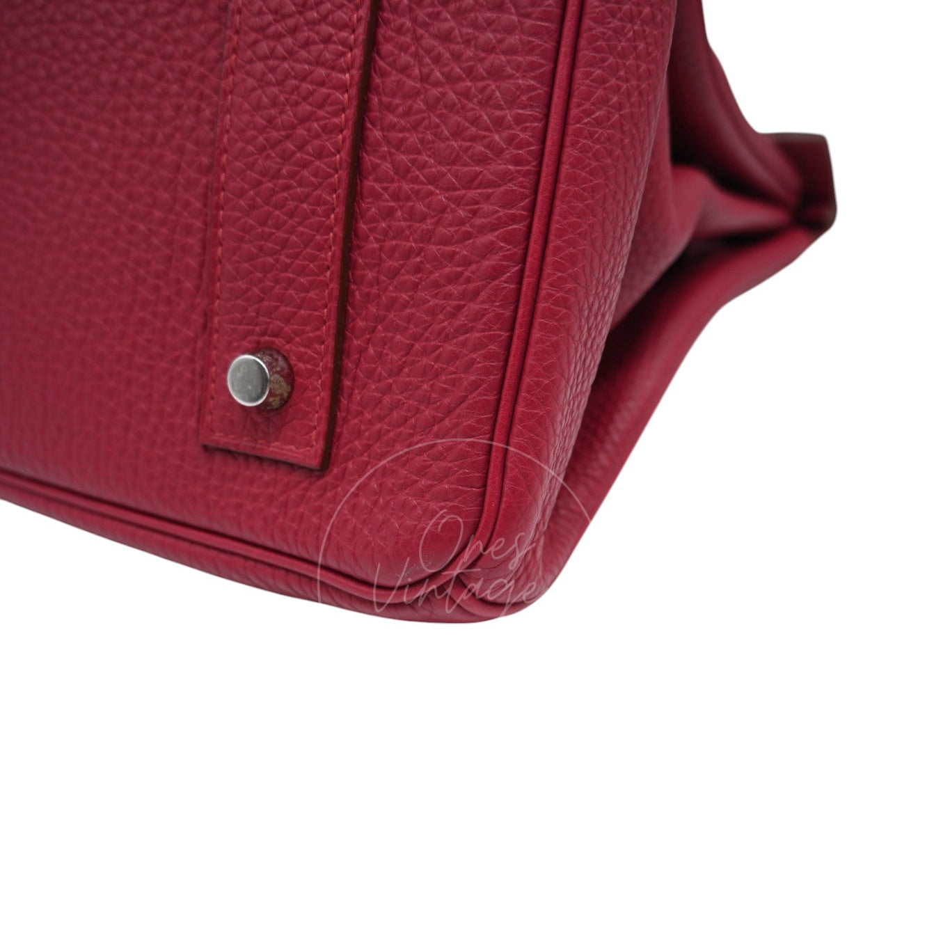 Hermès JPG Shoulder Birkin 42 PHW Rubis Square O