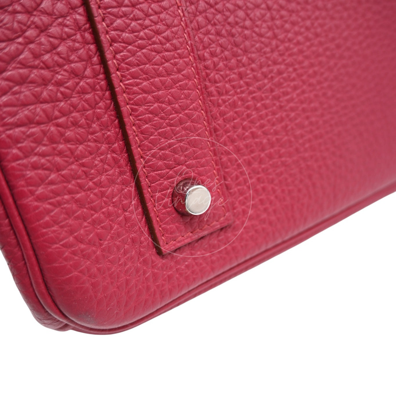 Hermès JPG Shoulder Birkin 42 PHW Rubis Square O