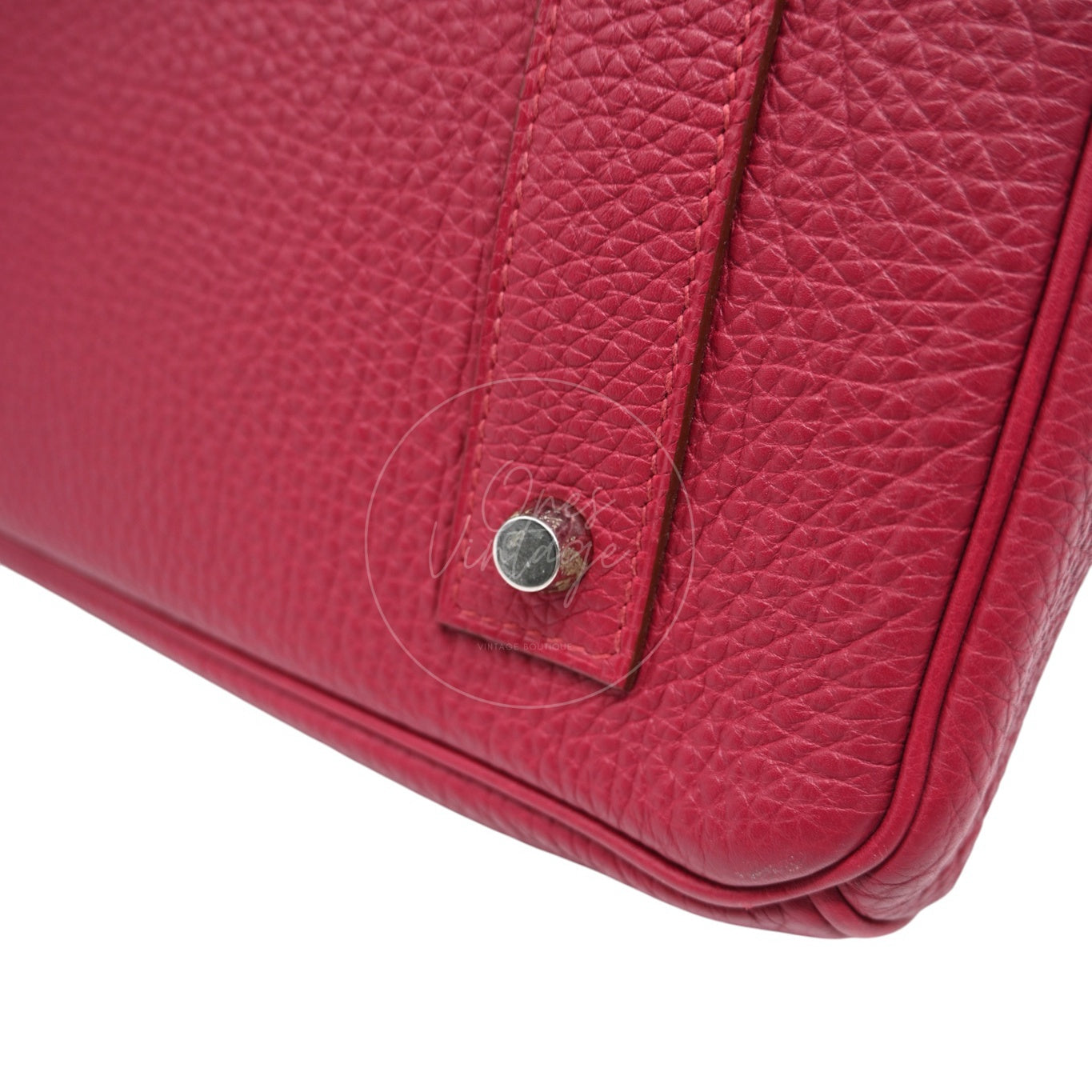 Hermès JPG Shoulder Birkin 42 PHW Rubis Square O