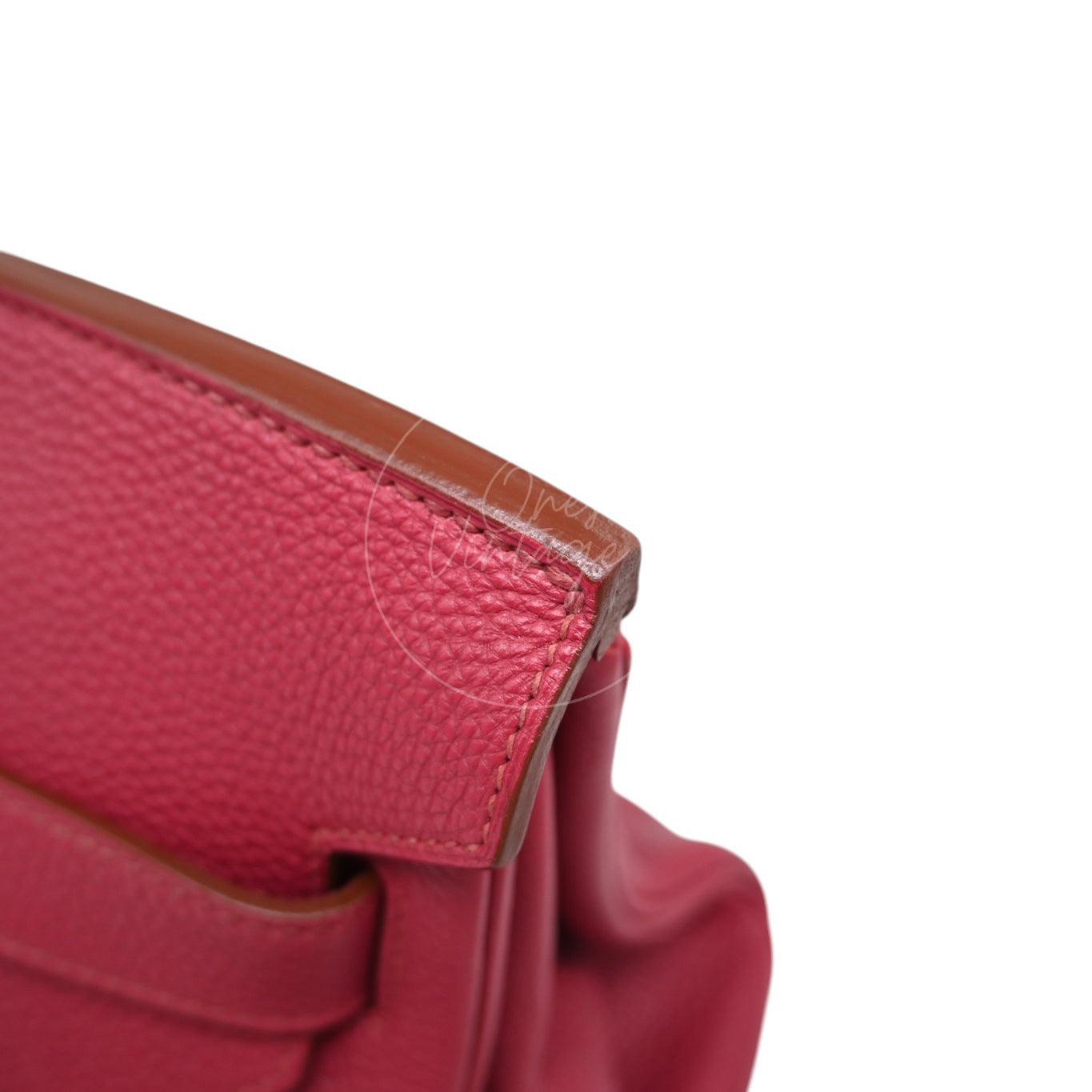Hermès JPG Shoulder Birkin 42 PHW Rubis Square O