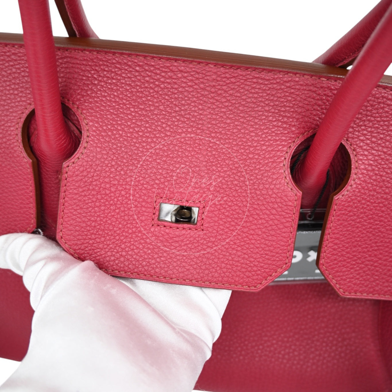 Hermès JPG Shoulder Birkin 42 PHW Rubis Square O