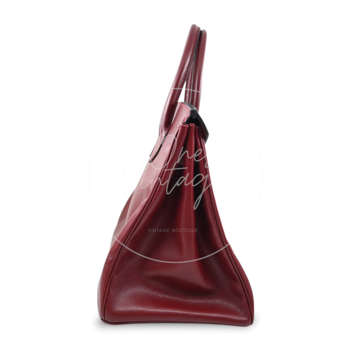 Hermes Birkin 35 Epsom GHW Burgundy Square G