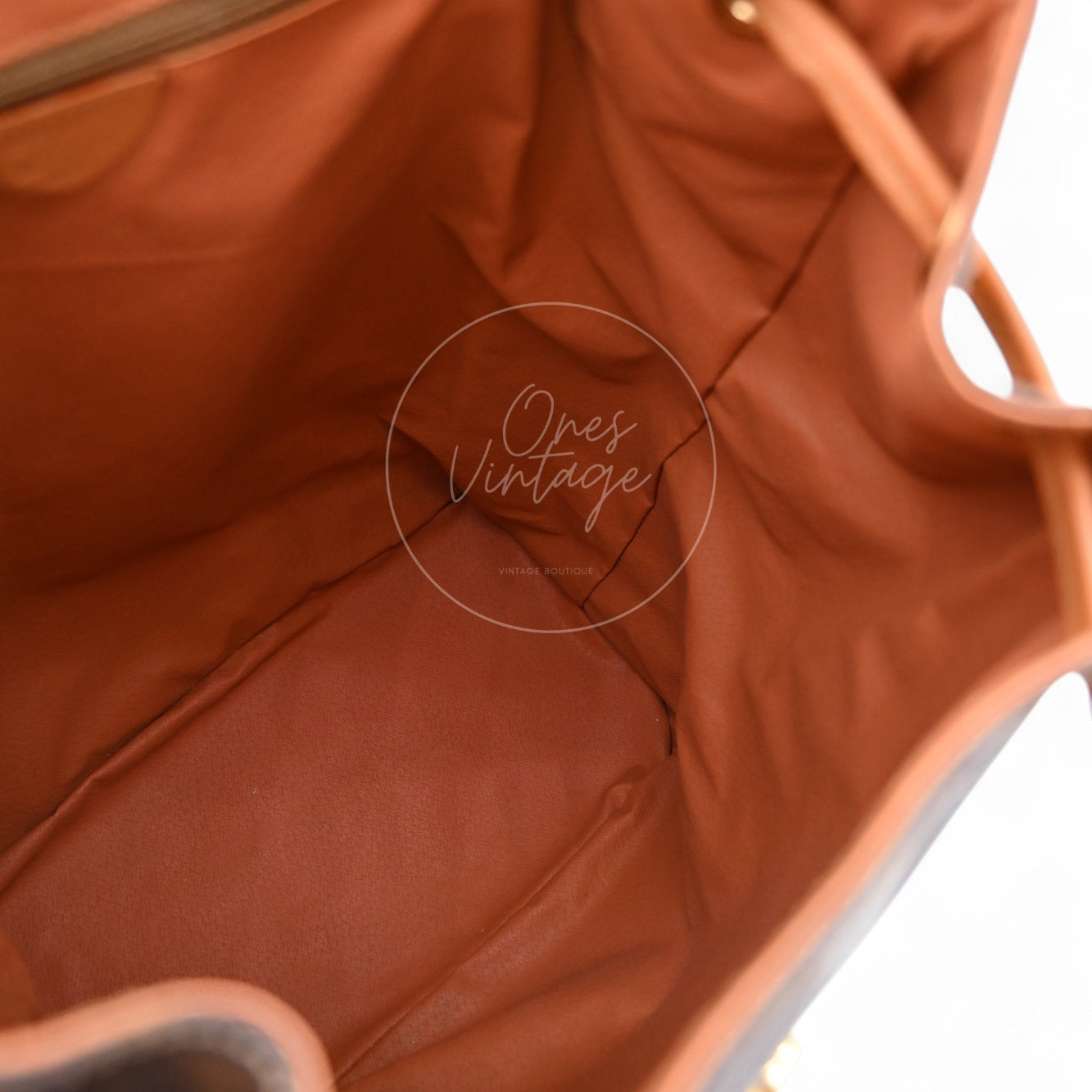 Celine Vintage Monogram Backpack GHW Black