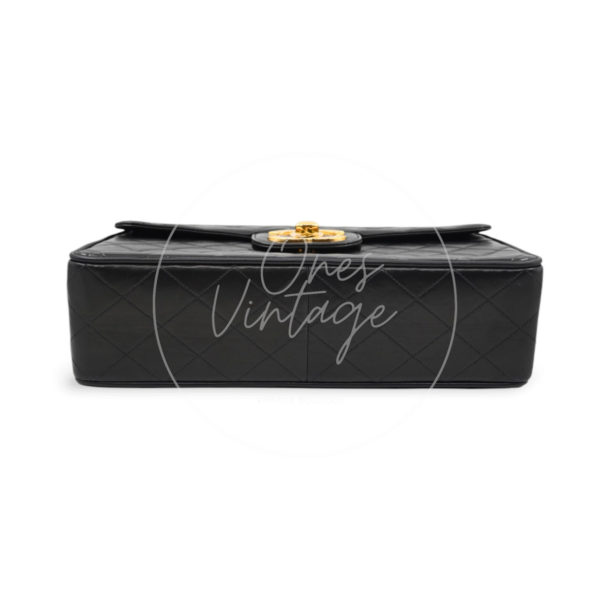 Chanel Classic Flap Jumbo Bag 30cm GHW Black Series 3