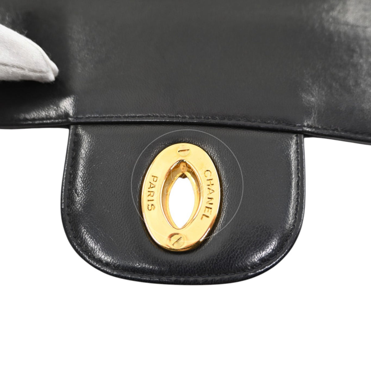 Chanel Classic Flap Jumbo Bag 30cm GHW Black Series 3