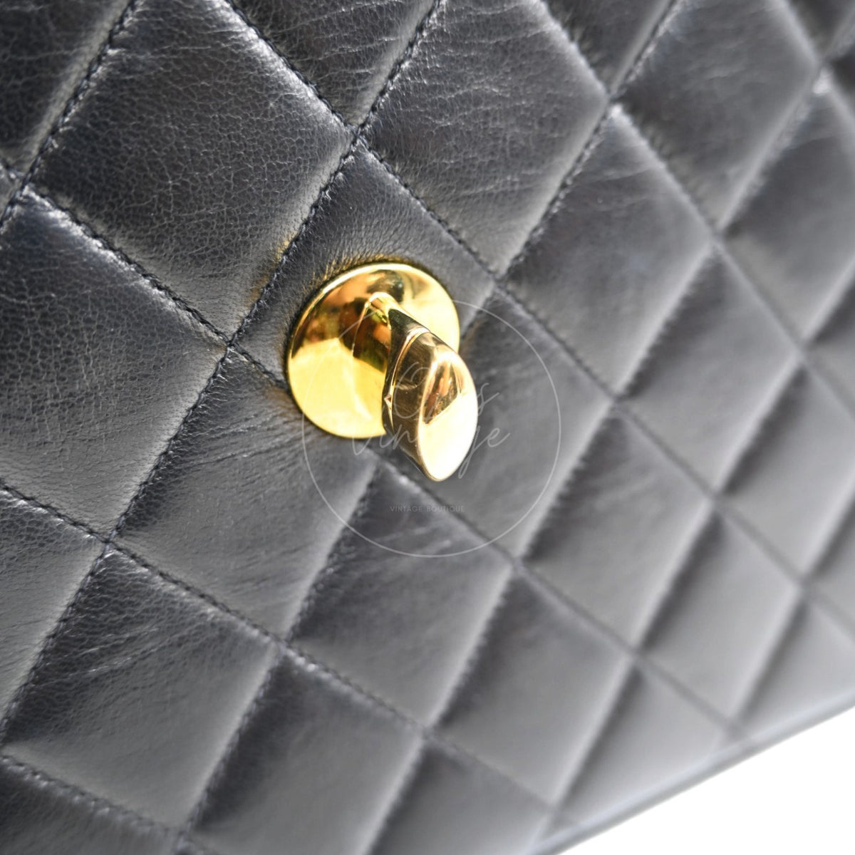 Chanel Classic Flap Jumbo Bag 30cm GHW Black Series 3