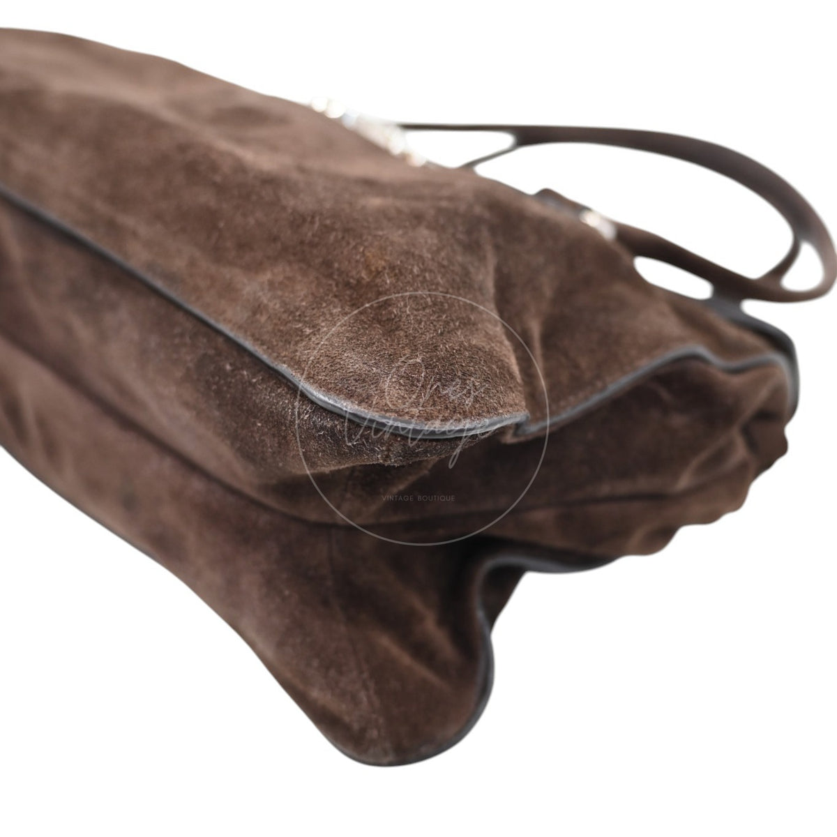 Prada Camosicio Suede Easy Shoulder Bag