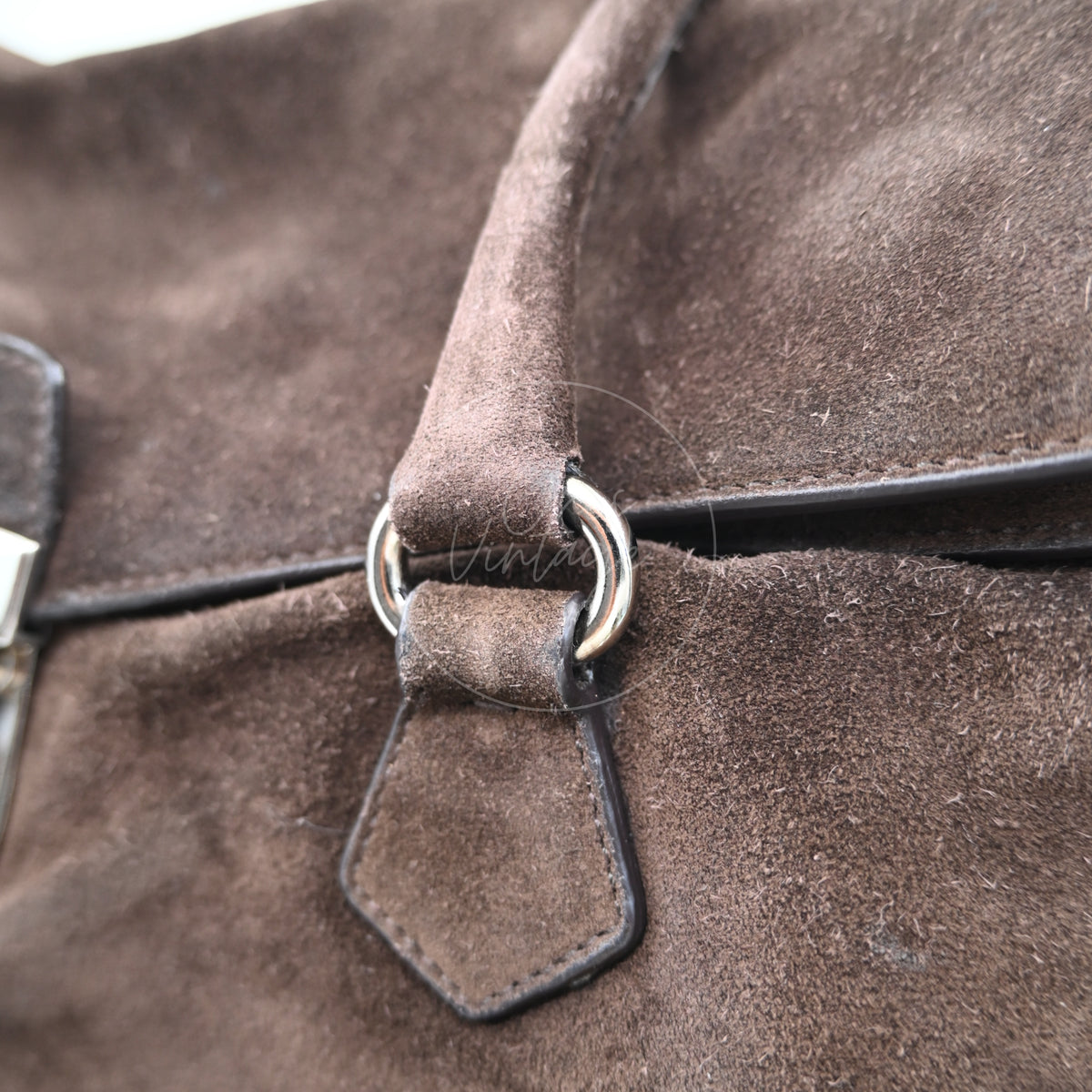 Prada Camosicio Suede Easy Shoulder Bag