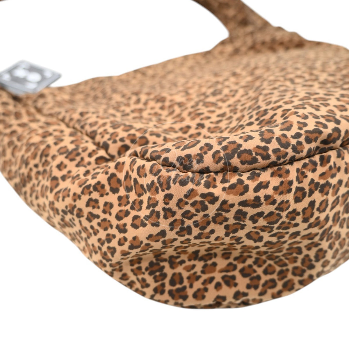 Bottega Veneta Leopard Nylon Hobo Bag