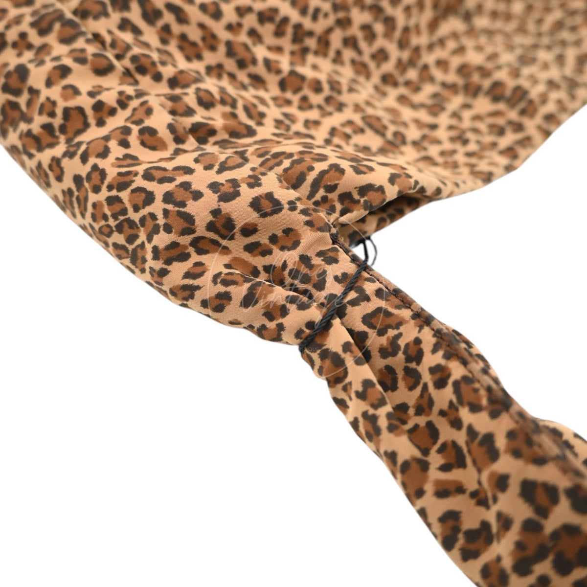 Bottega Veneta Leopard Nylon Hobo Bag