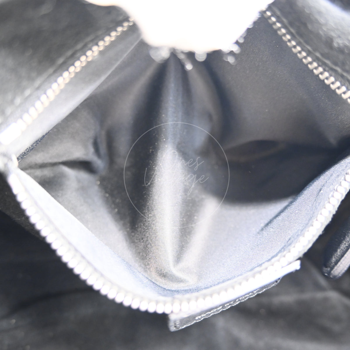 Christian Dior 32 Lambskin Jazz Club Shoulder Bag SHW Black