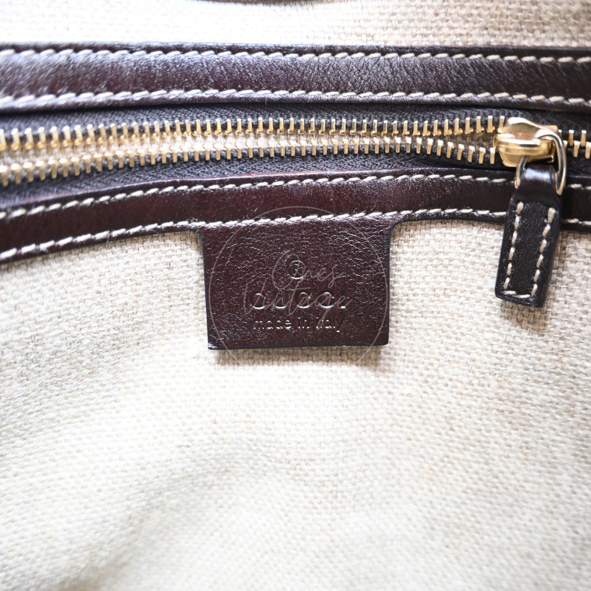 Gucci Zebra Print Pony Hair Hasler Horsebit Hobo Bag GHW Brown