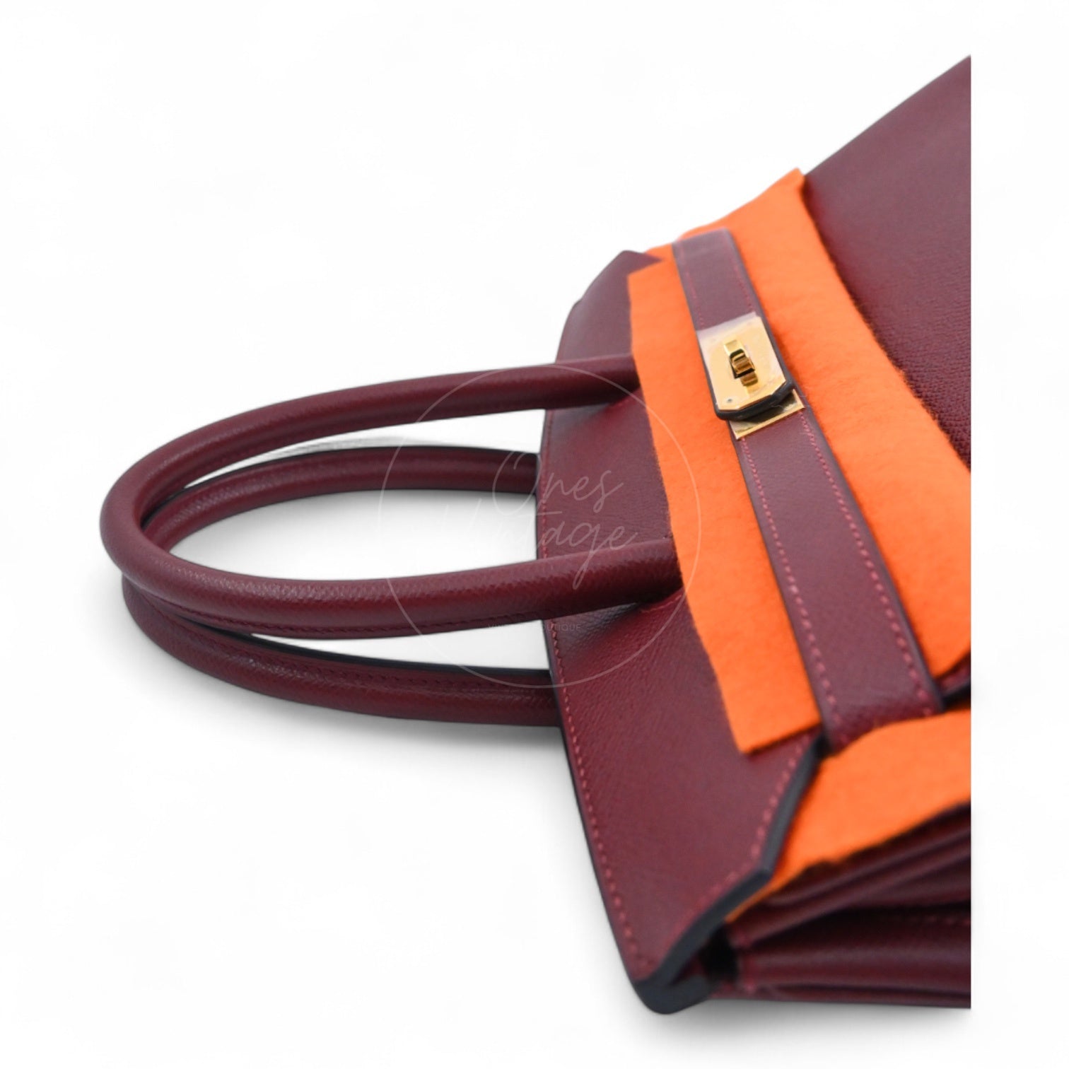 Hermes Birkin 30 Epsom GHW Rouge H Square I