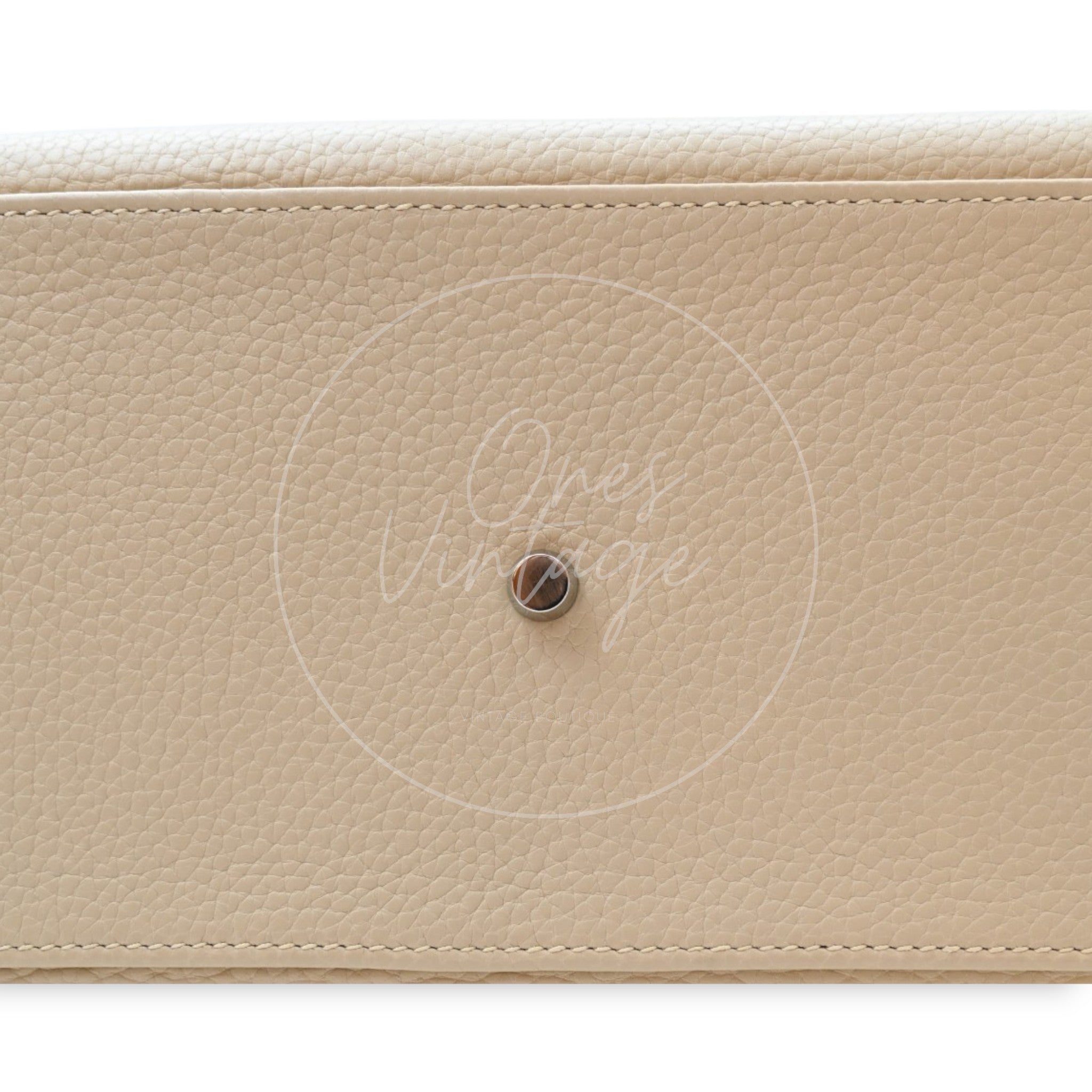 Hermes Kelly Shoulder Fringe PHW 3C Parchemin Square M deposit link