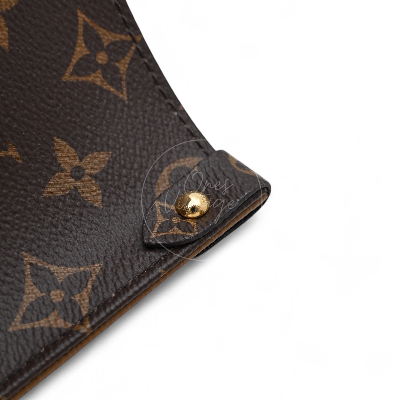 Louis Vuitton M45320 OnTheGo GM&Monogram 2Way Bag Brown