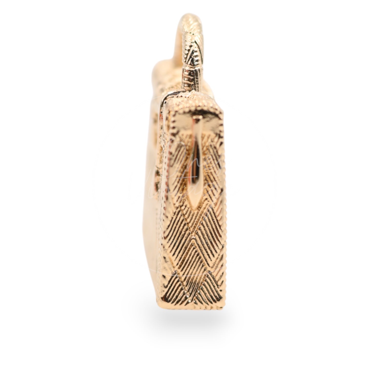 Hermes Curiosite Kelly Guilloche Charm