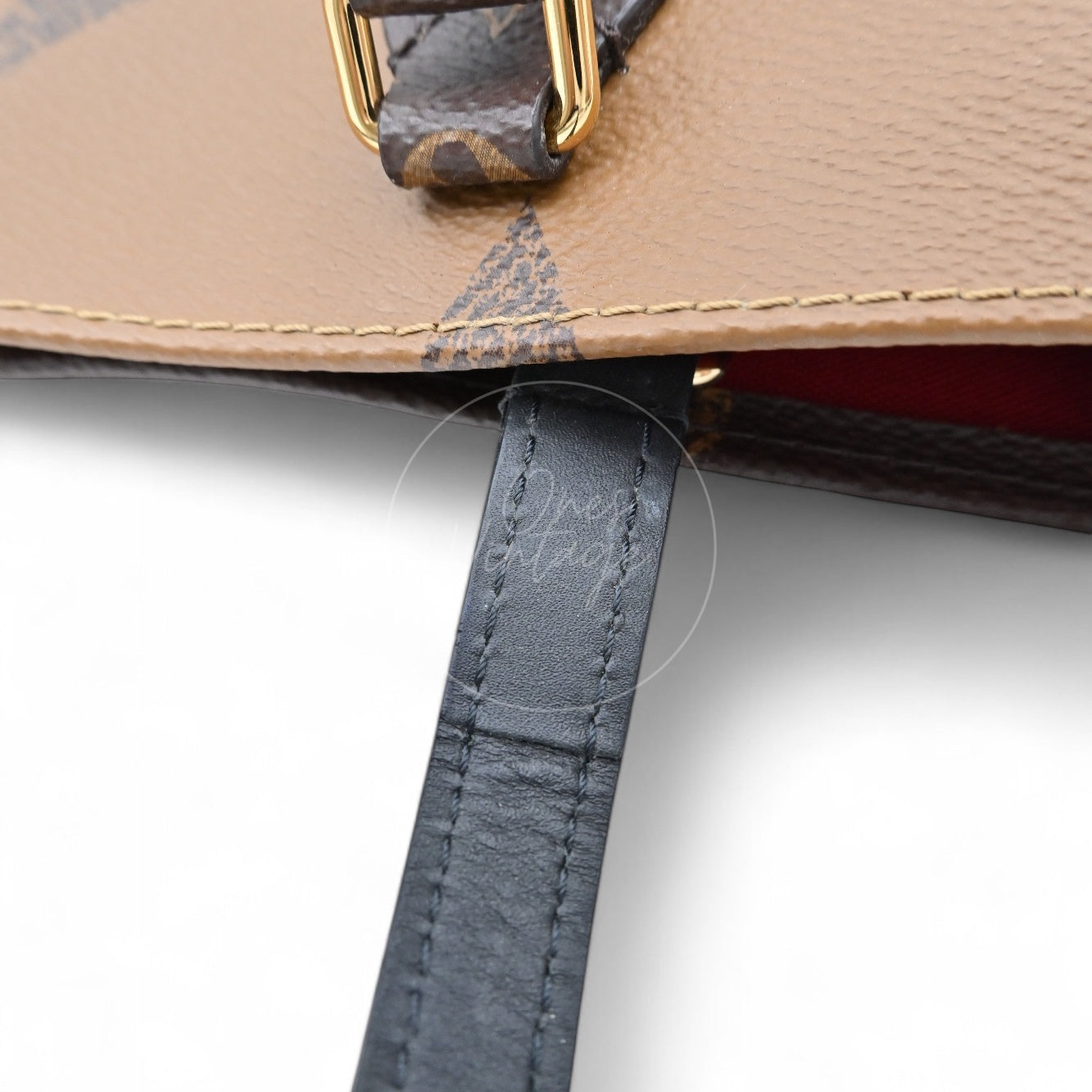 Louis Vuitton M45320 OnTheGo GM&Monogram 2Way Bag Brown