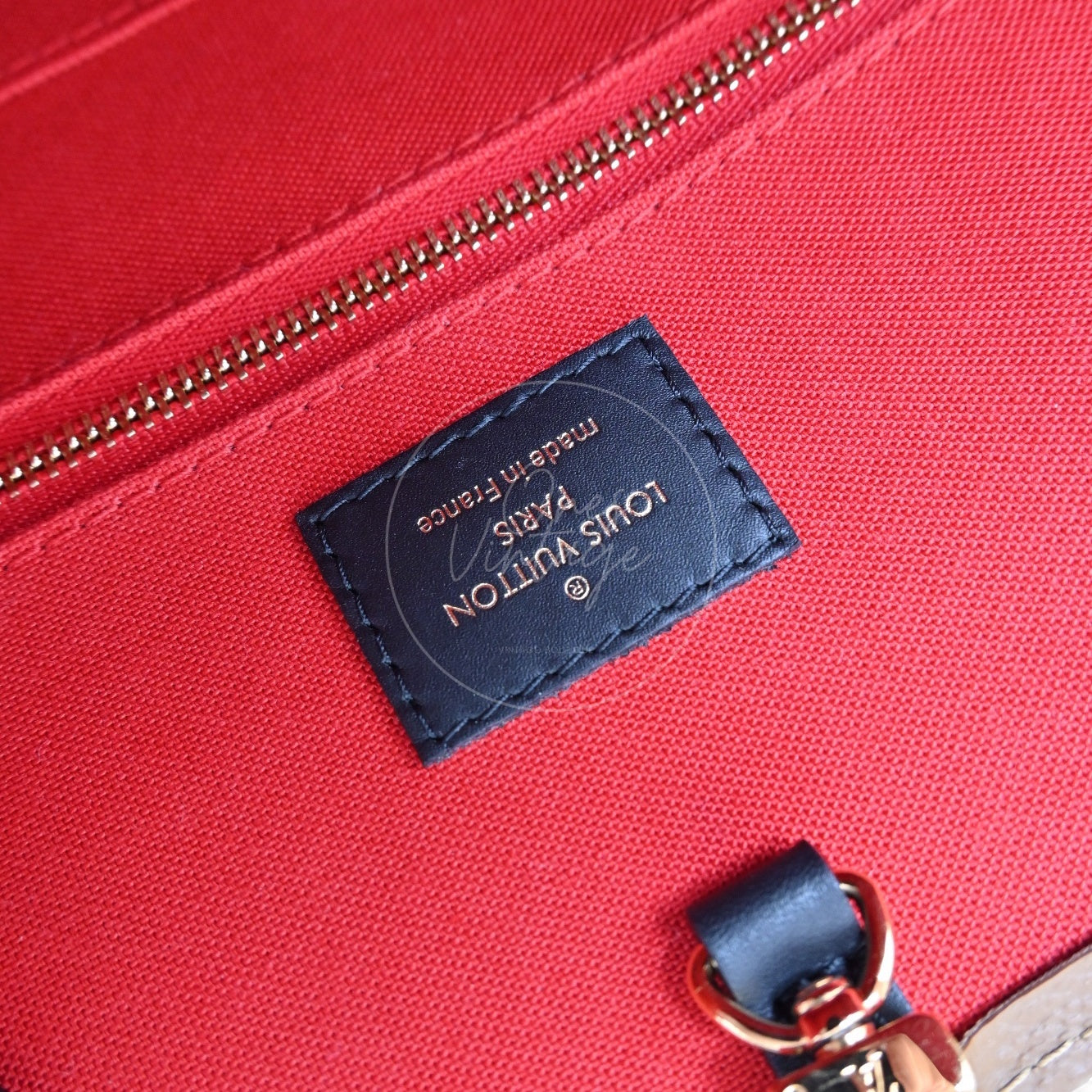 Louis Vuitton M45320 OnTheGo GM&Monogram 2Way Bag Brown