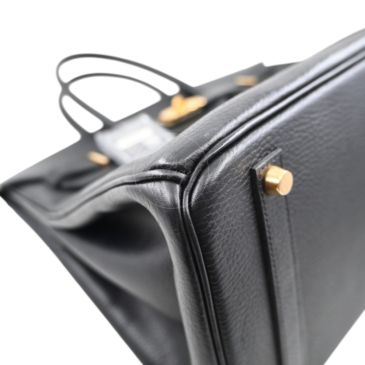 Hermès Togo Birkin 35 Black GHW Square G