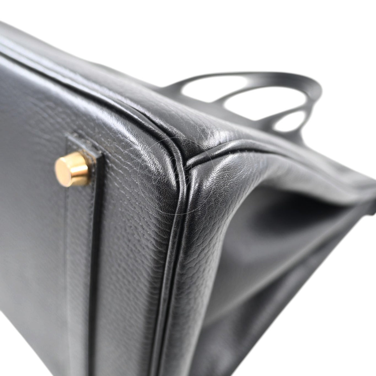 Hermès Togo Birkin 35 Black GHW Square G