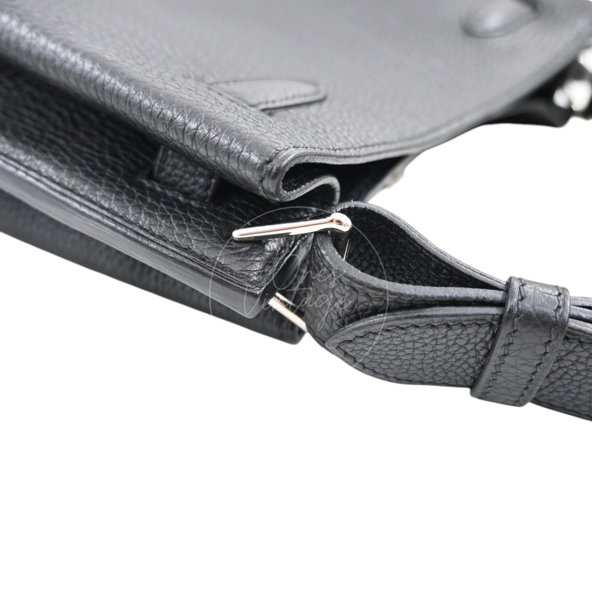 Hermès So Kelly 22 Togo Black GHW Square M