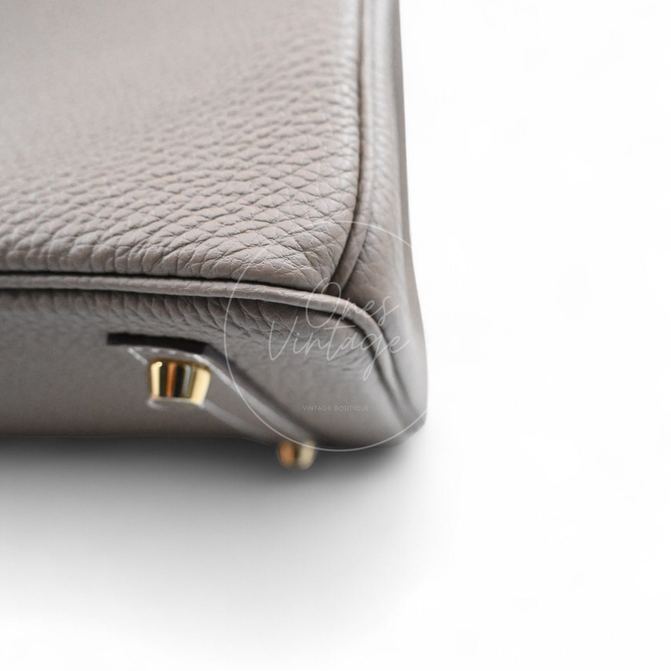 Hermes Birkin 30 Togo GHW Etoupe Stamp W