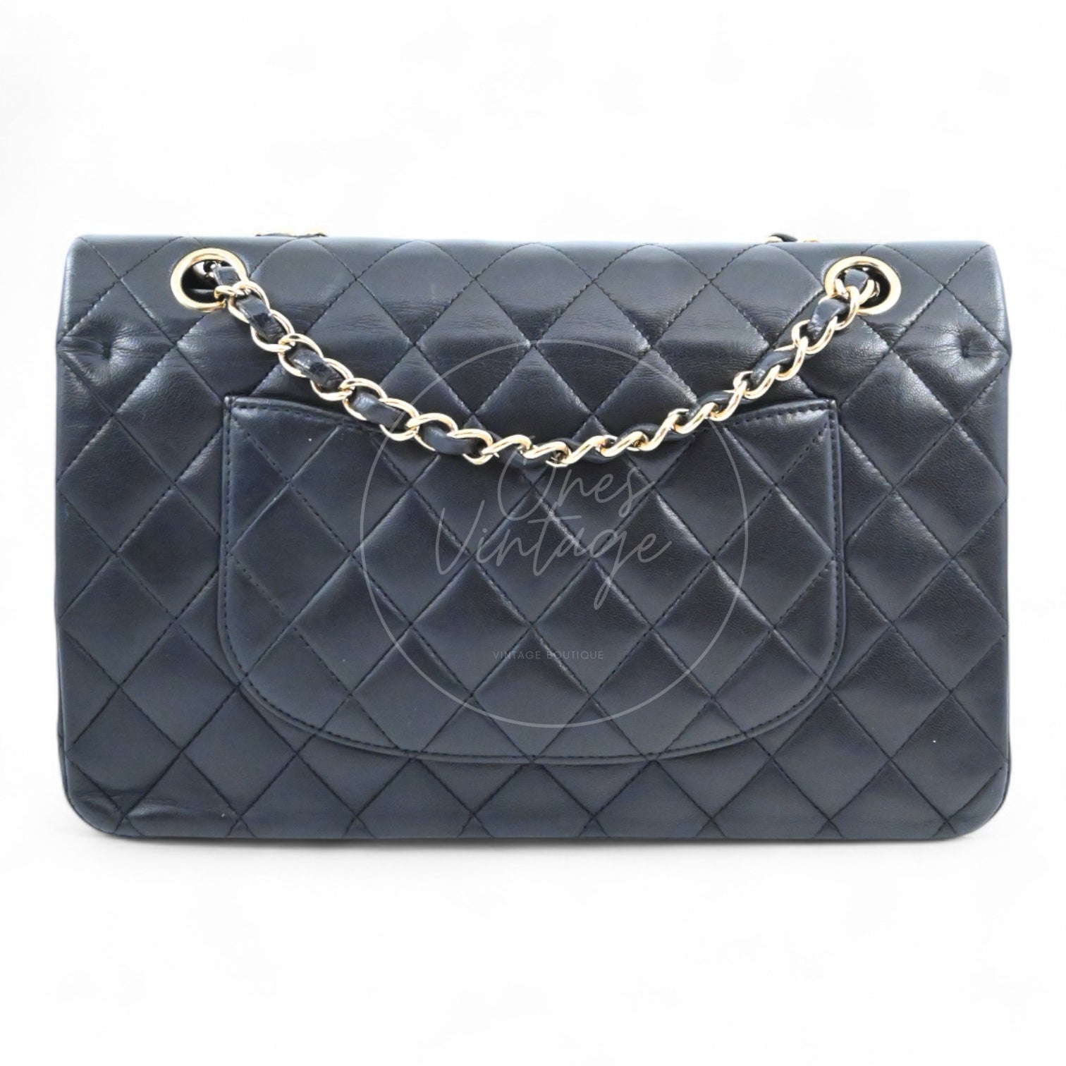 Chanel Classic Lambskin CF25 Bag GHW Black Series 13