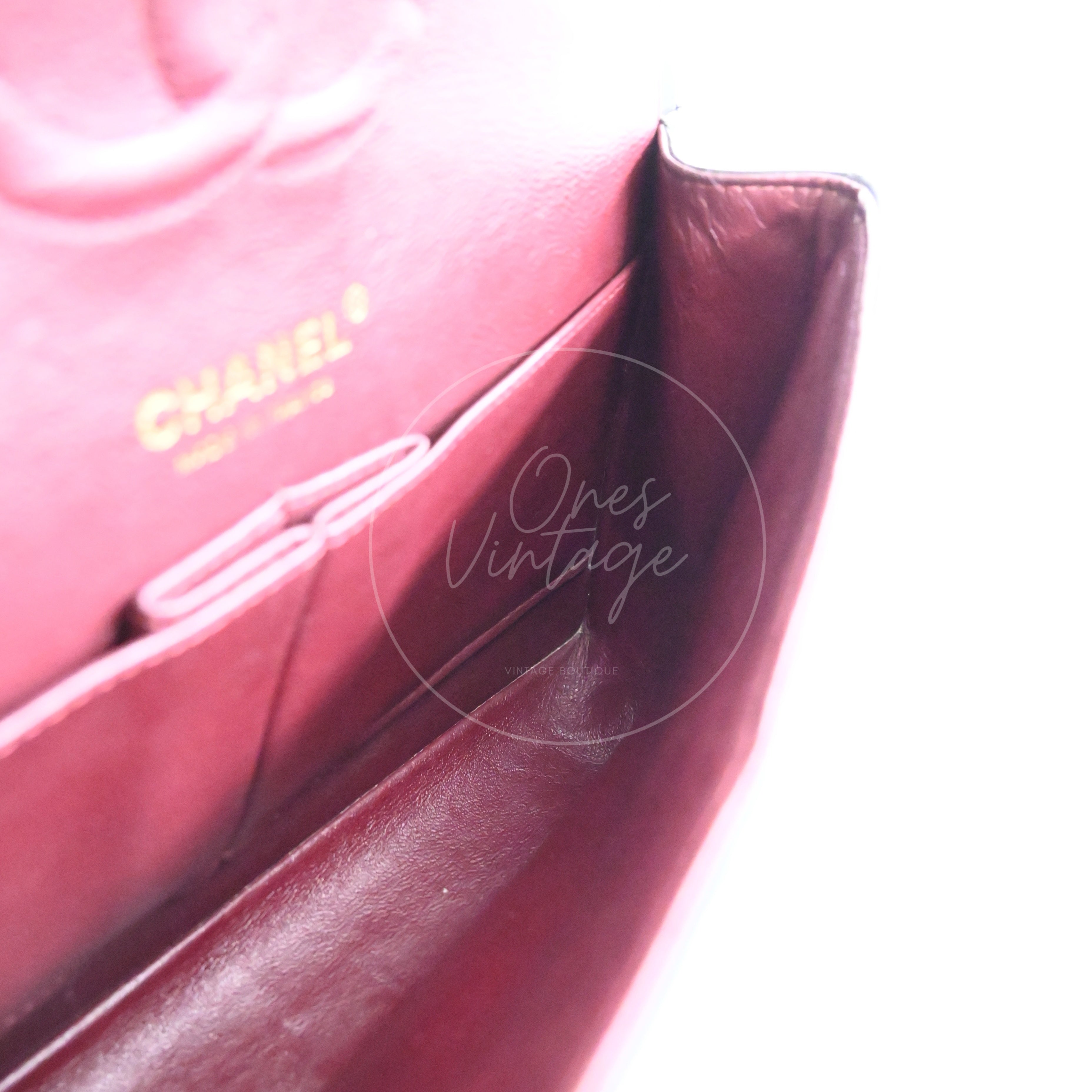 Chanel Classic Lambskin CF25 Bag GHW Black Series 13