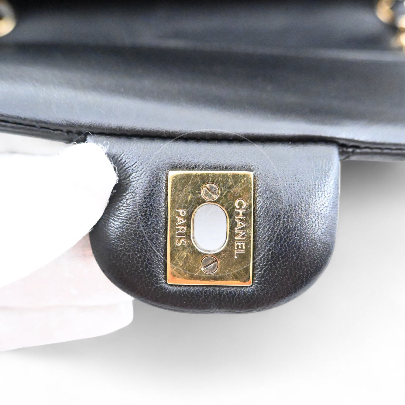 Chanel Classic Lambskin CF25 Bag GHW Black Series 13