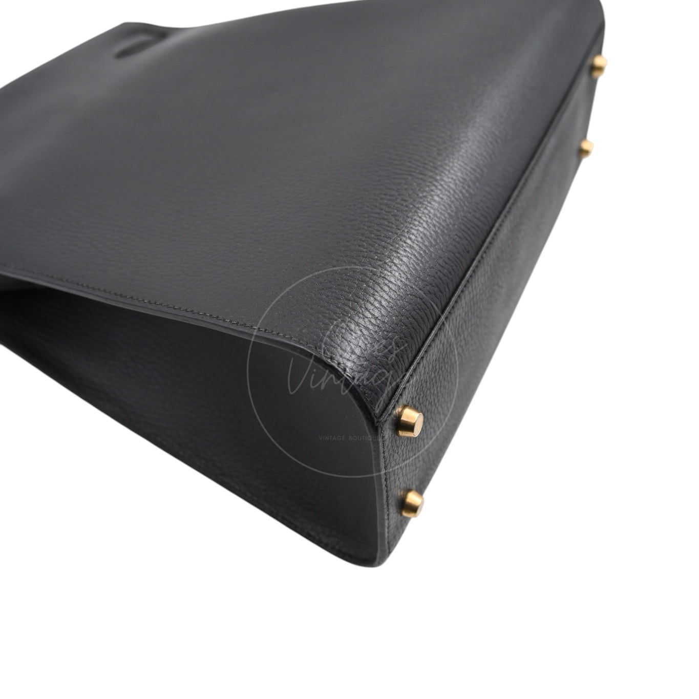 Hermes Ardennes Kelly Sport GM GHW Black Circle Z