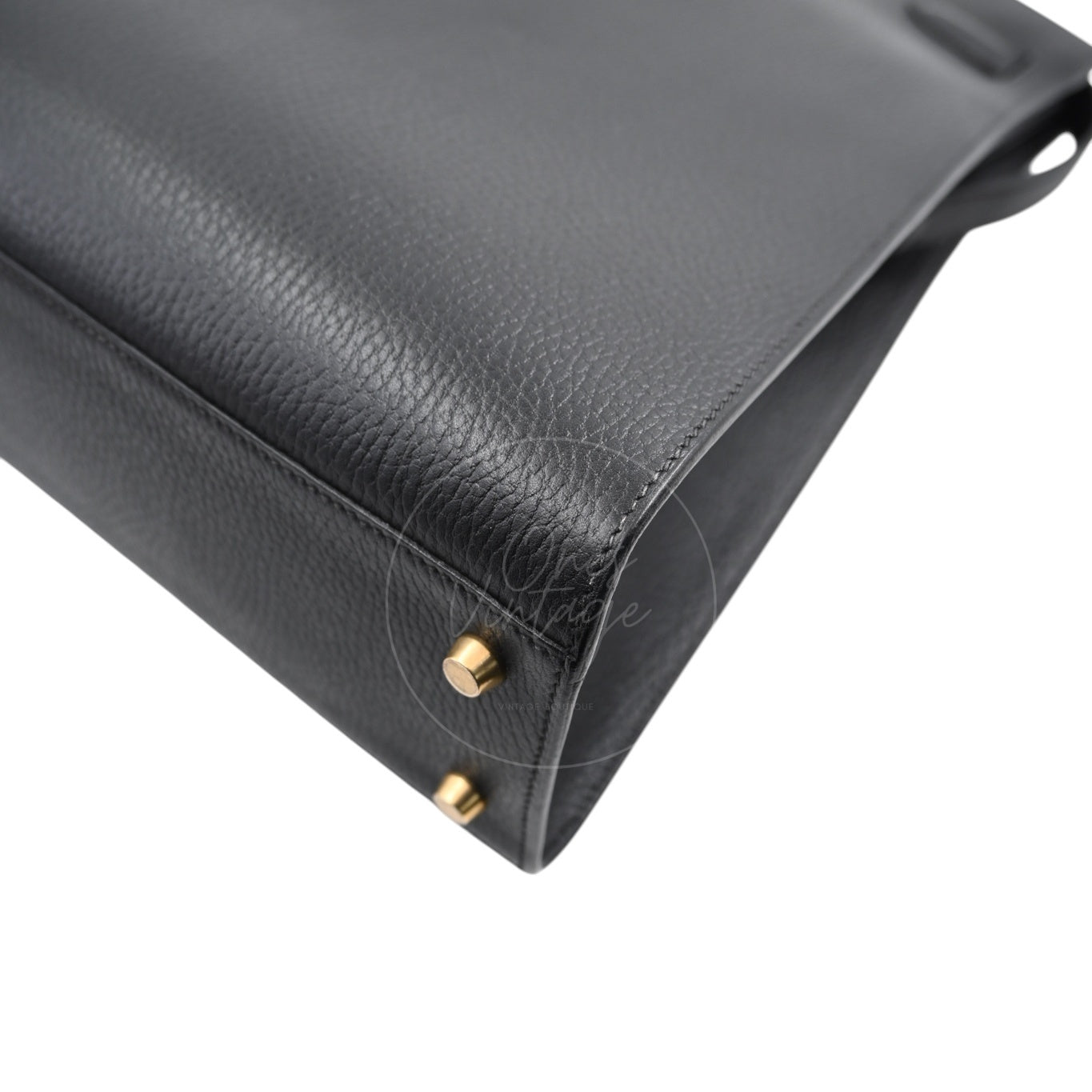 Hermes Ardennes Kelly Sport GM GHW Black Circle Z