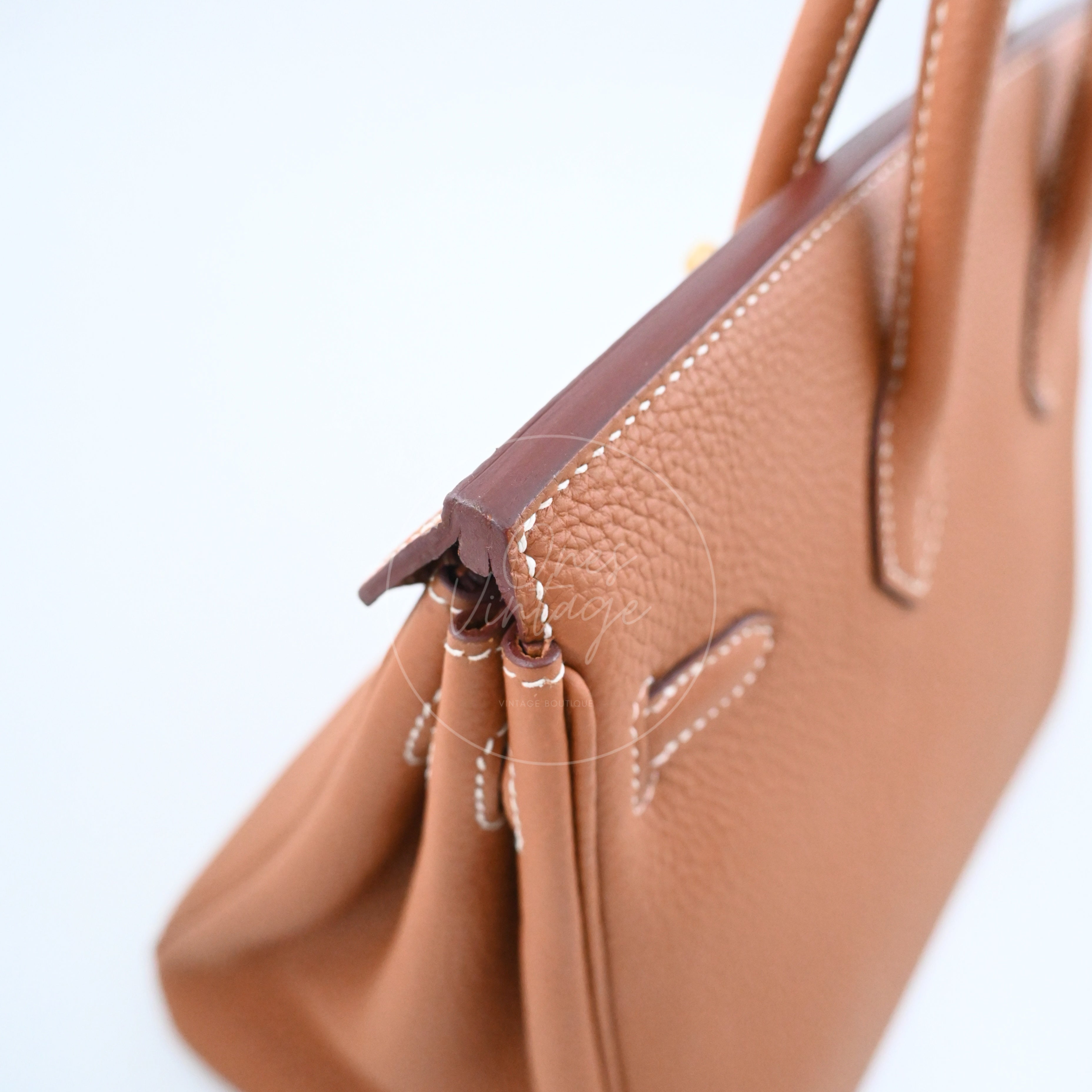 Hermes Birkin 25 Togo GHW Gold Stamp Z