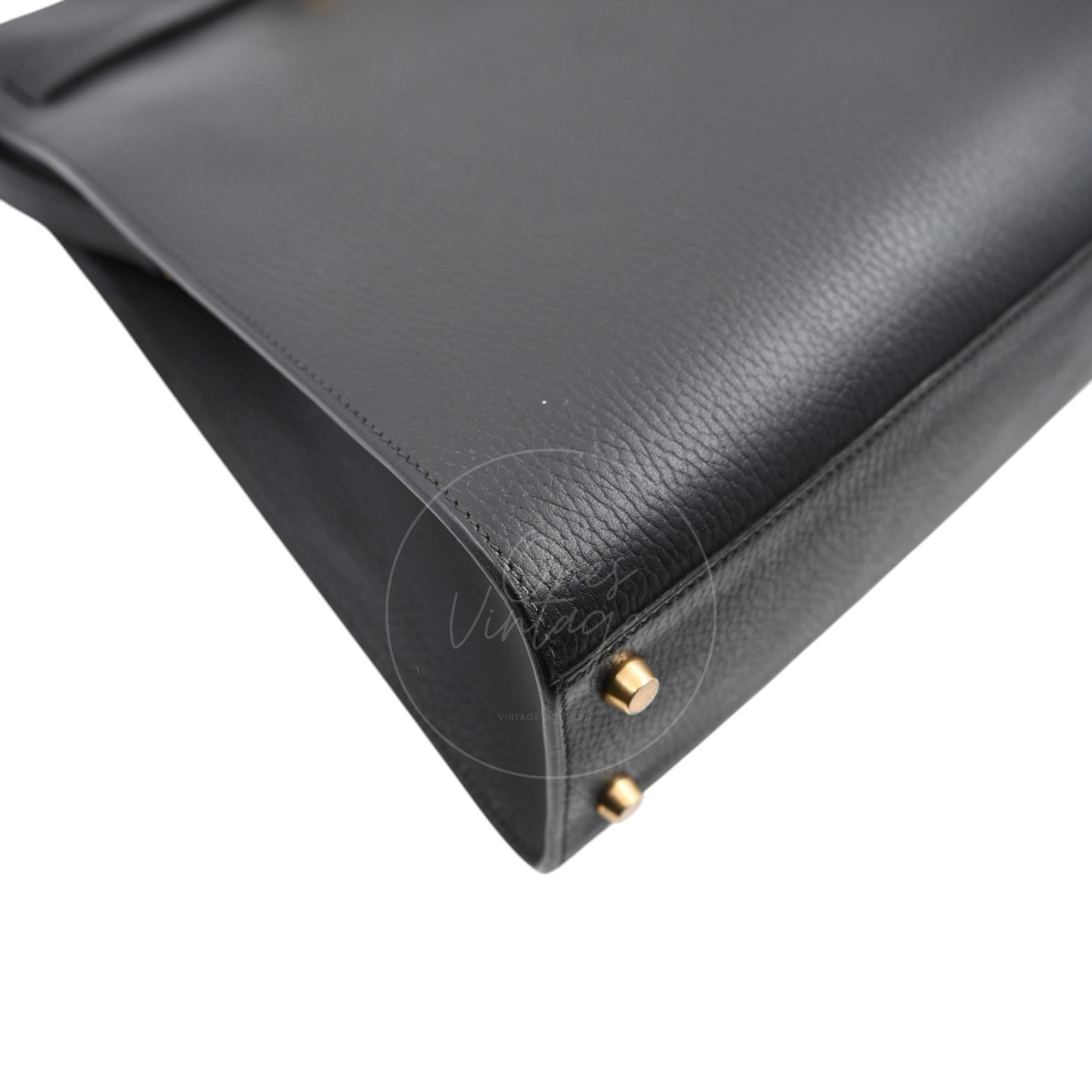 Hermes Ardennes Kelly Sport GM GHW Black Circle Z