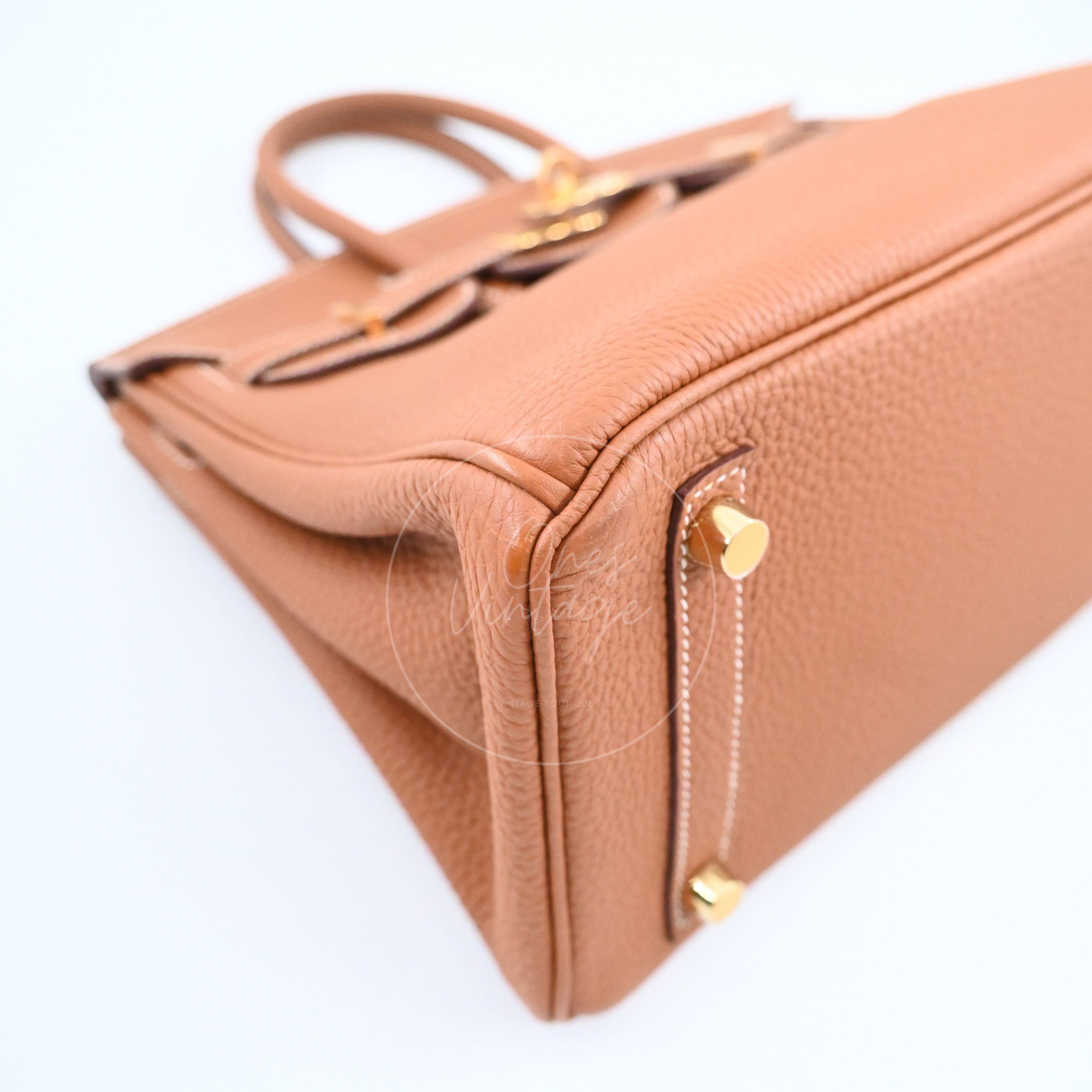 Hermes Birkin 25 Togo GHW Gold Stamp Z
