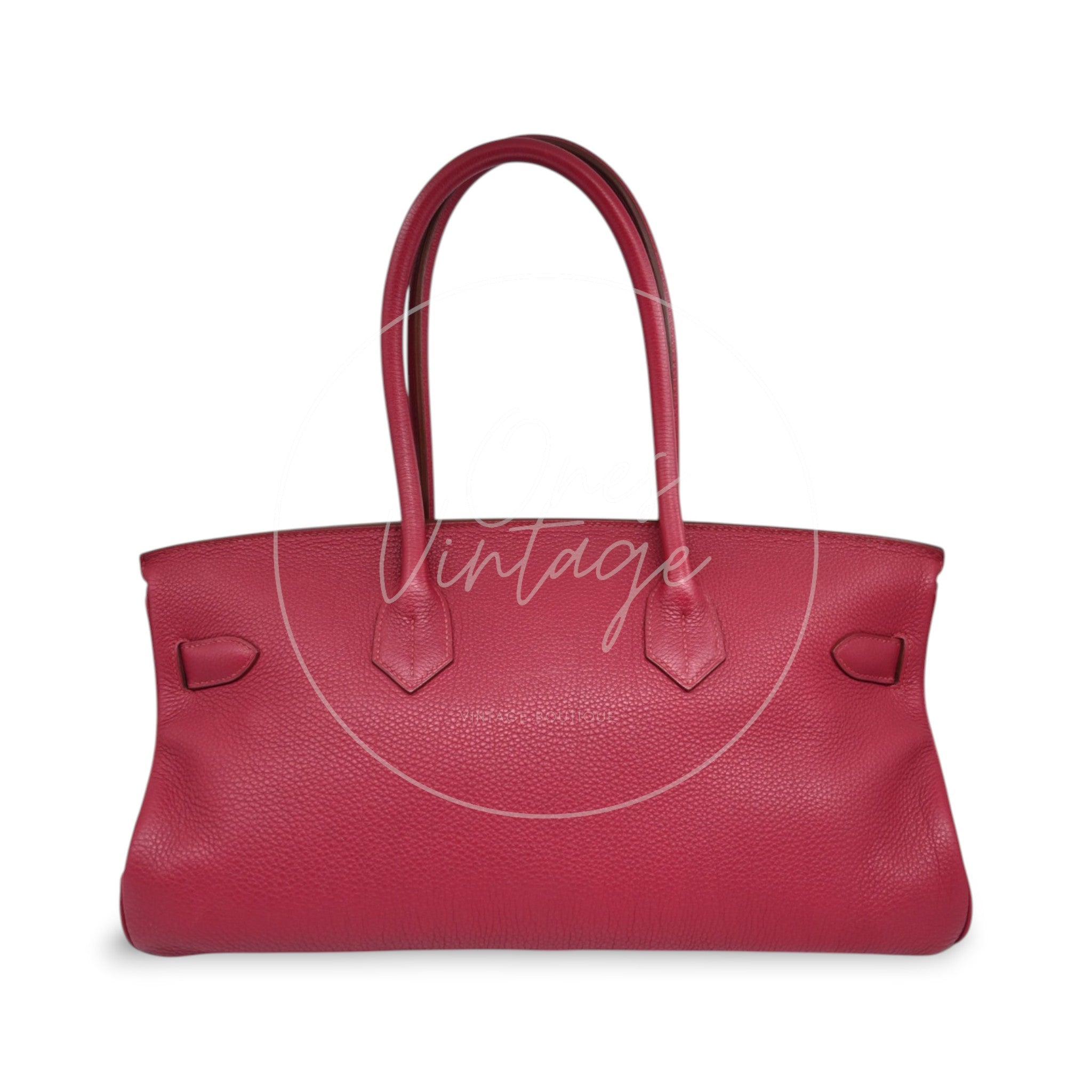 Hermès JPG Shoulder Birkin 42 PHW Rubis Square O
