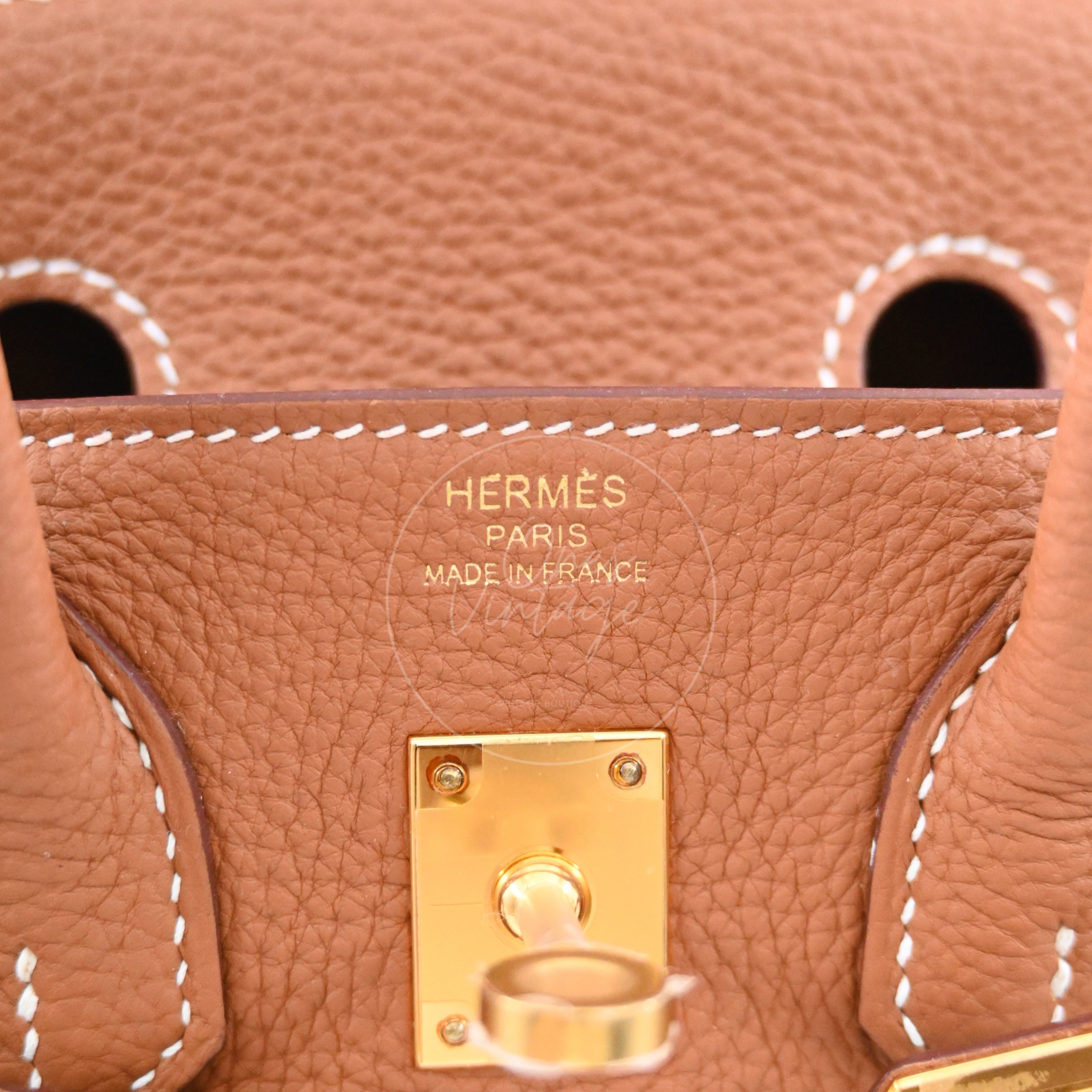 Hermes Birkin 25 Togo GHW Gold Stamp Z