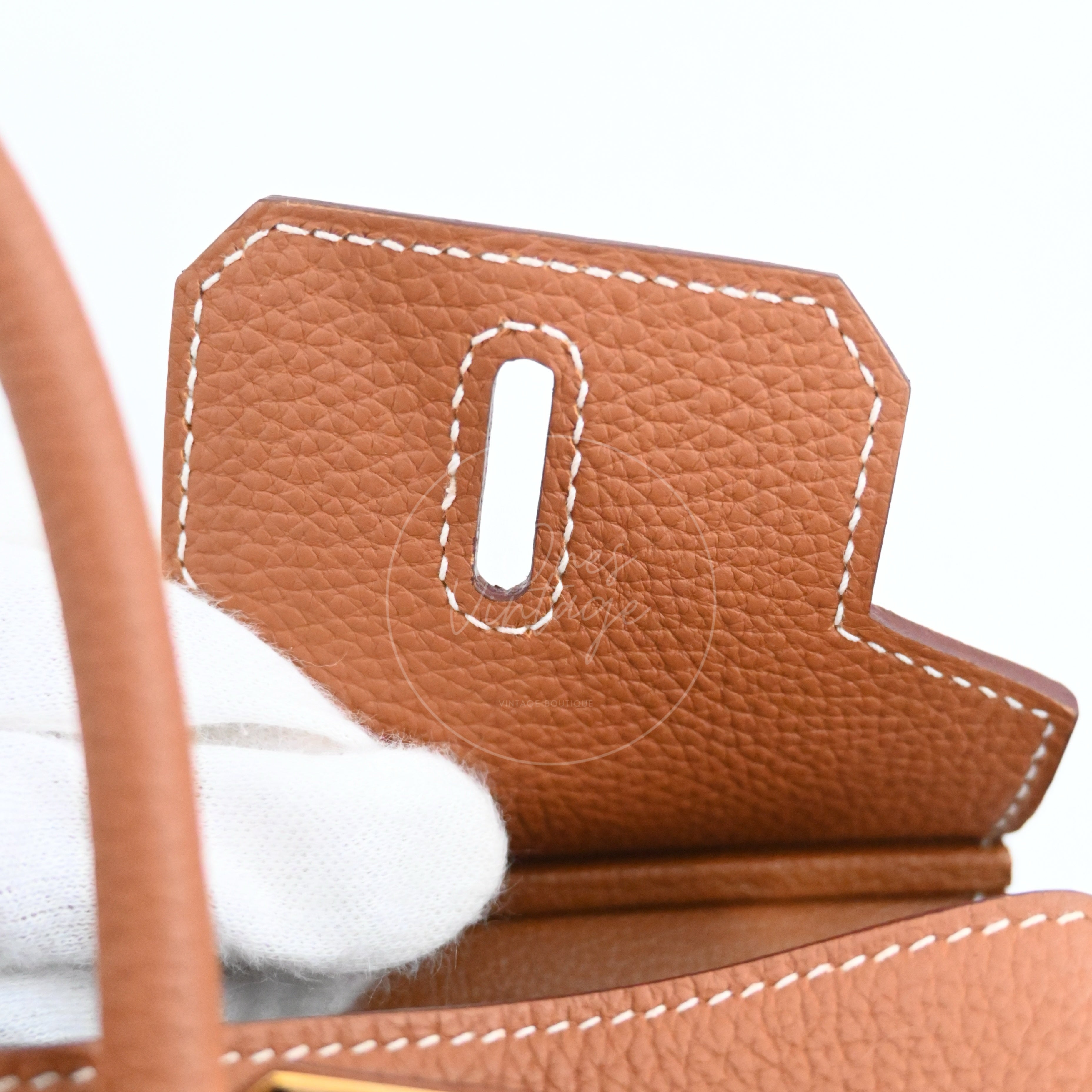 Hermes Birkin 25 Togo GHW Gold Stamp Z