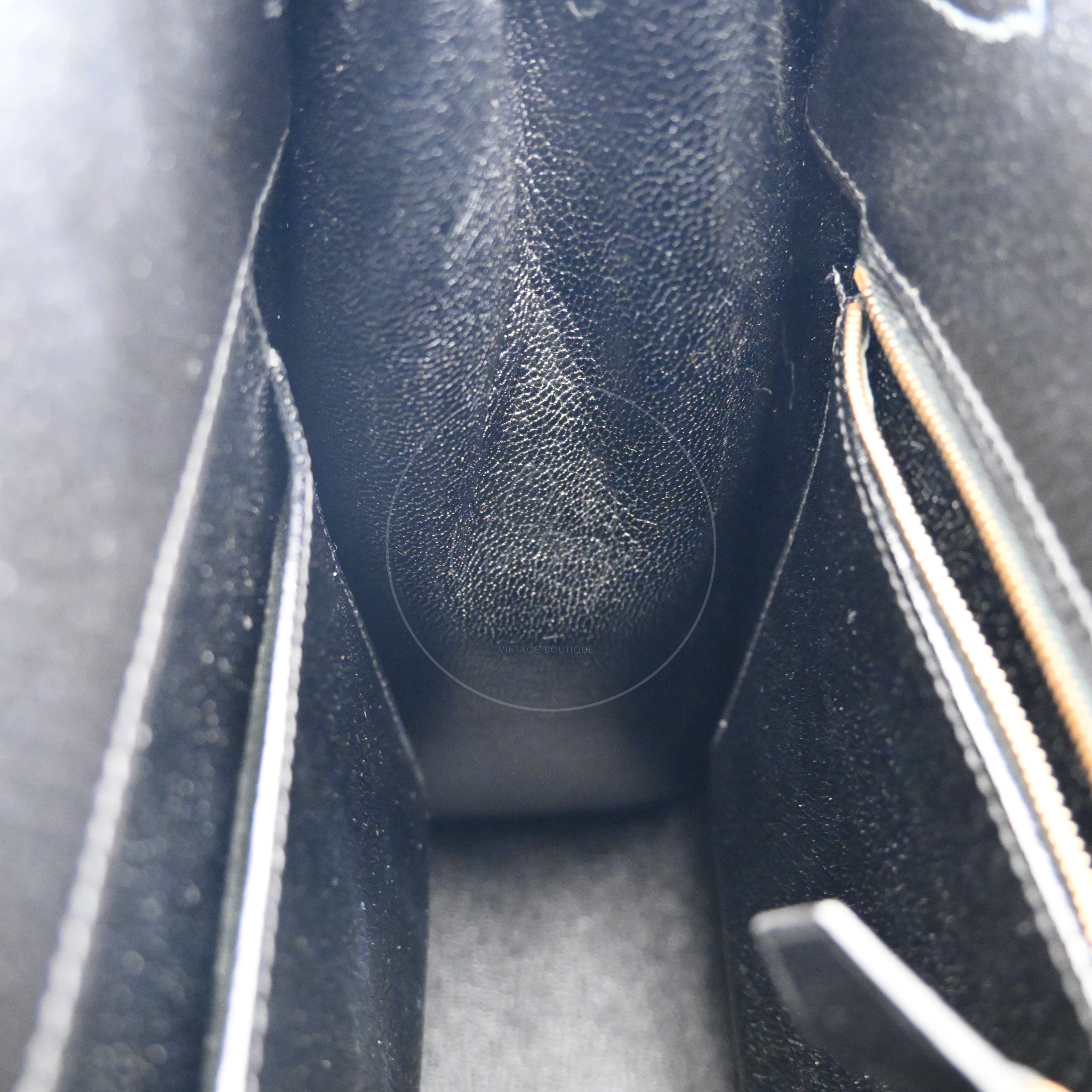 Hermes Ardennes Kelly Sport GM GHW Black Circle Z