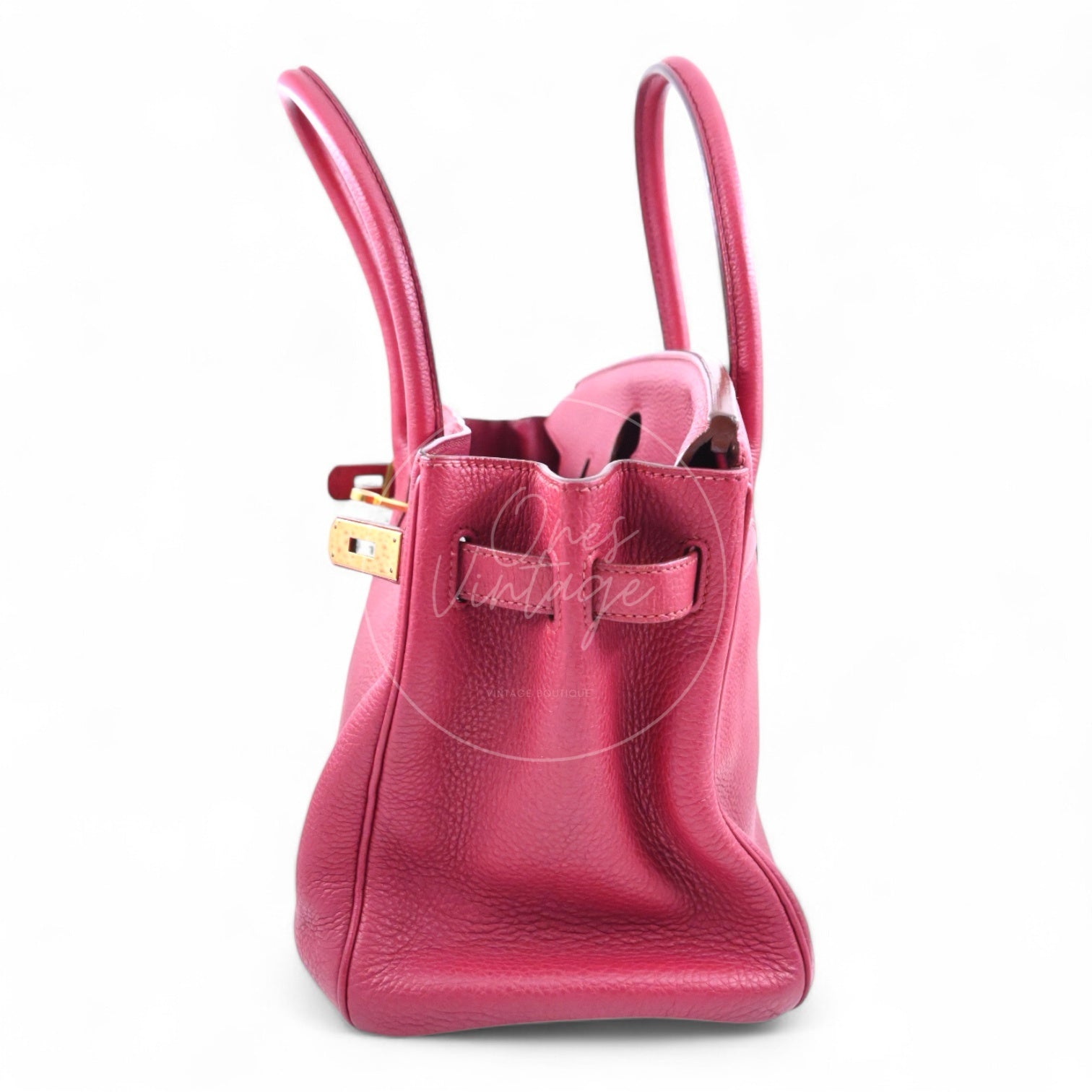 Hermes Birkin 30 Togo GHW Red Square O