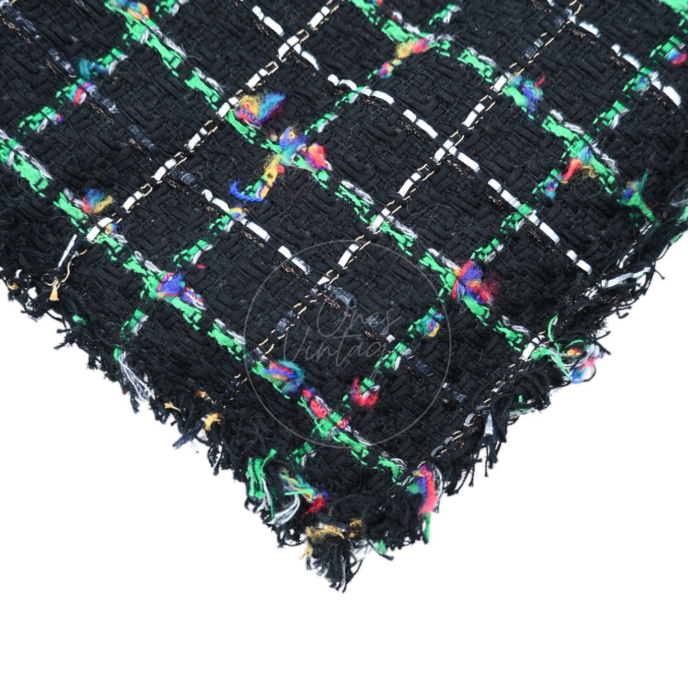Chanel Robot Tote Bag PHW Black Green Series 23