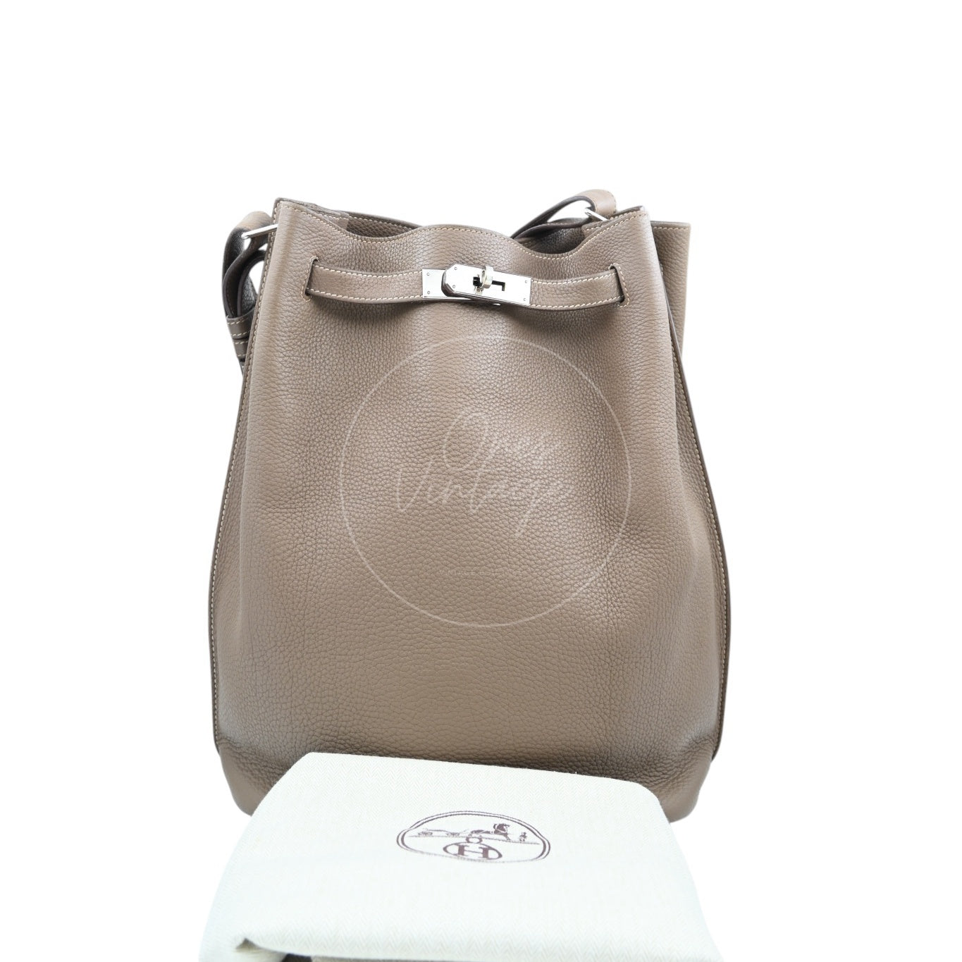 Hermes So Kelly 26 PHW Etoupe Square P