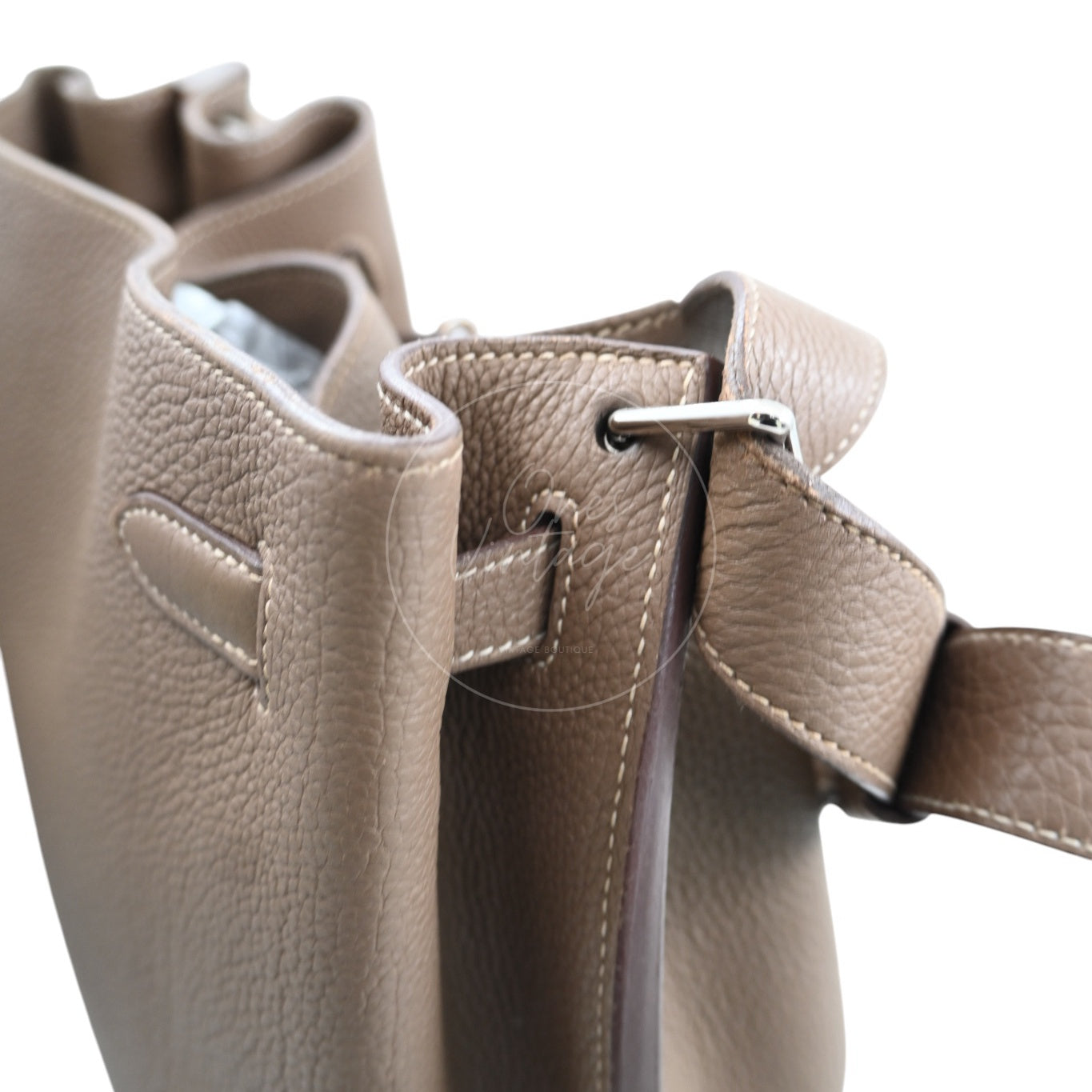 Hermes So Kelly 26 PHW Etoupe Square P