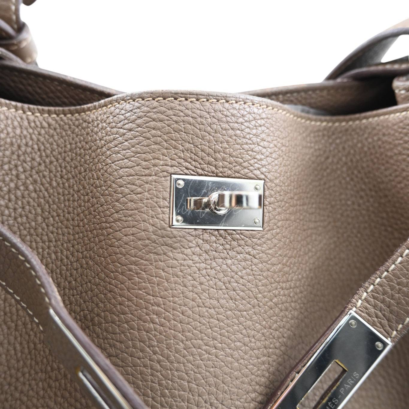Hermes So Kelly 26 PHW Etoupe Square P